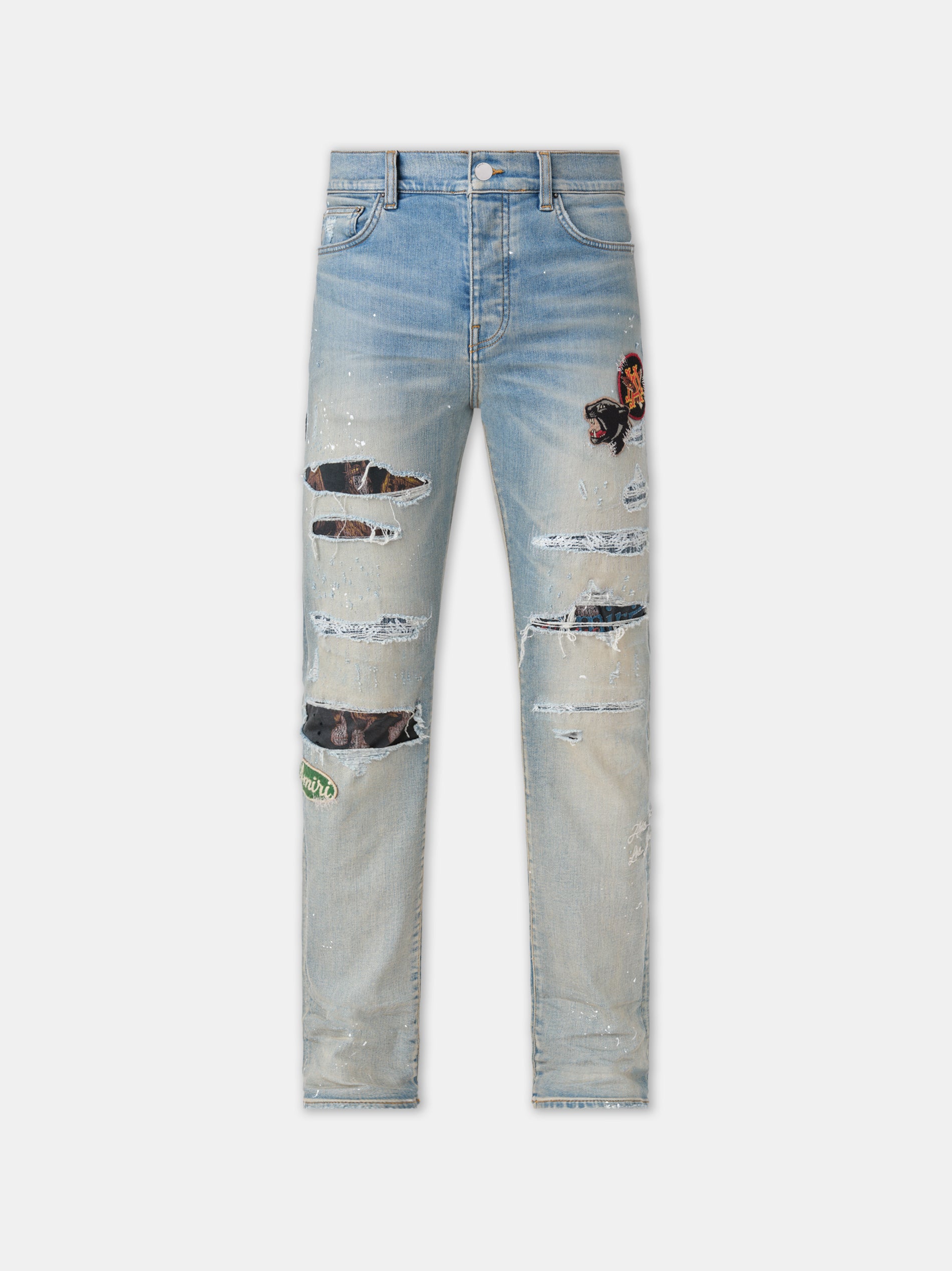 Ripped Jean Patches Ripped Denim Patch On Destroyed Torn Stock