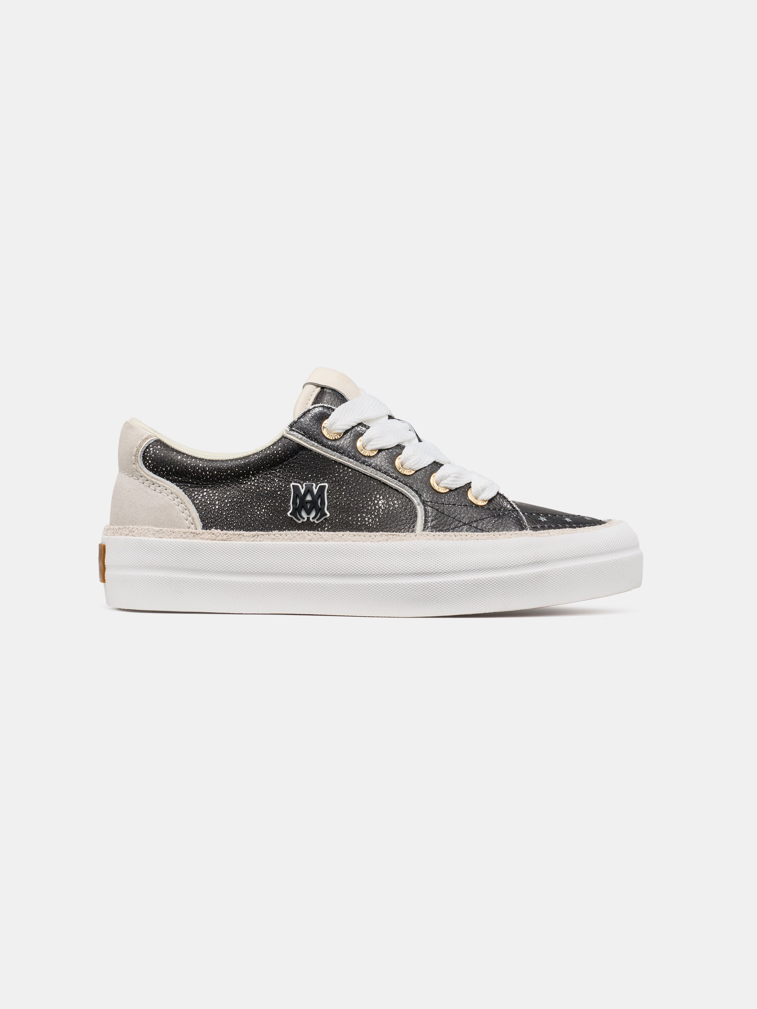 PEBBLED SUNSET SKATE - Black