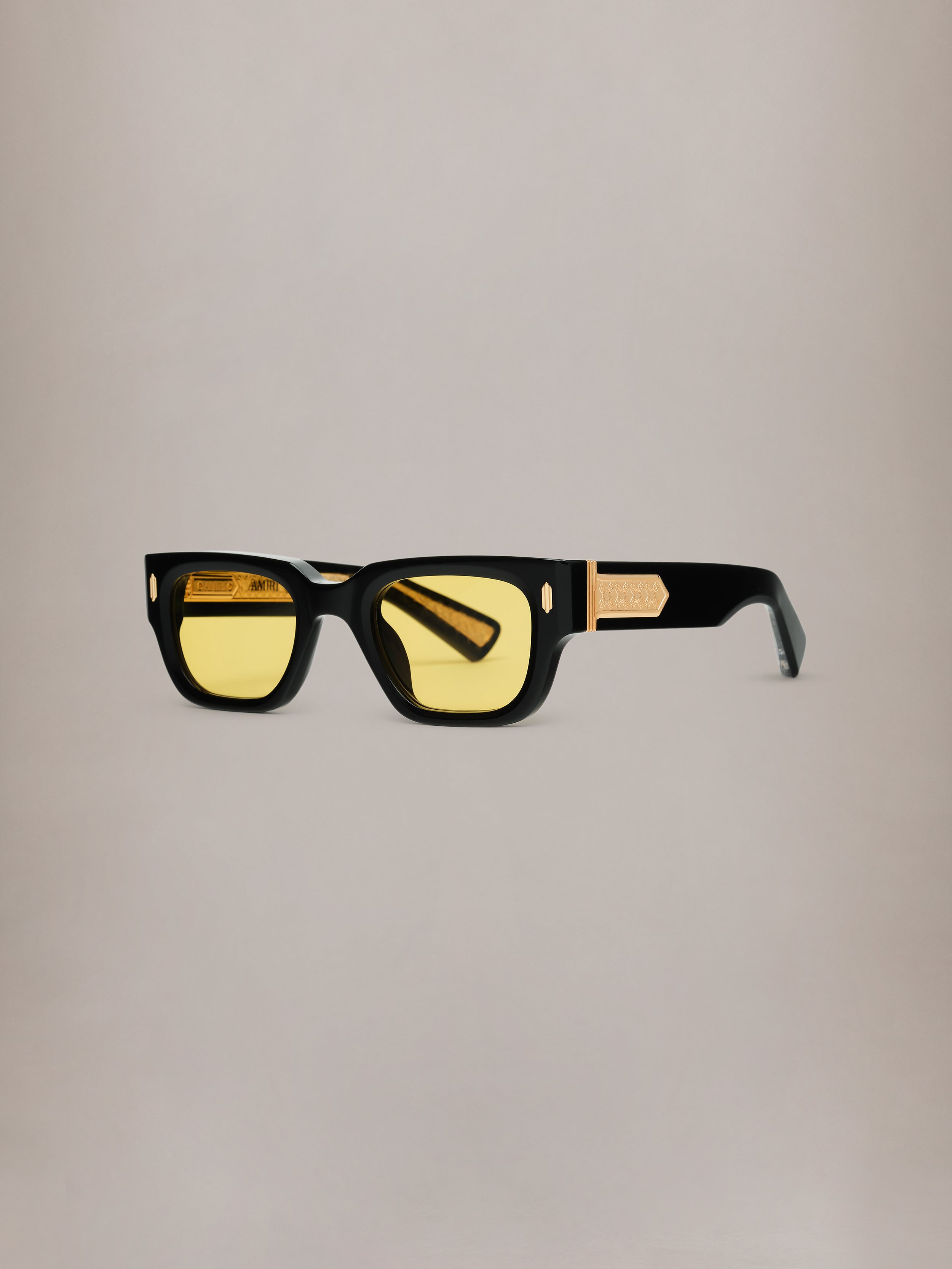 VENICE SUNGLASSES - Black Yellow – AMIRI