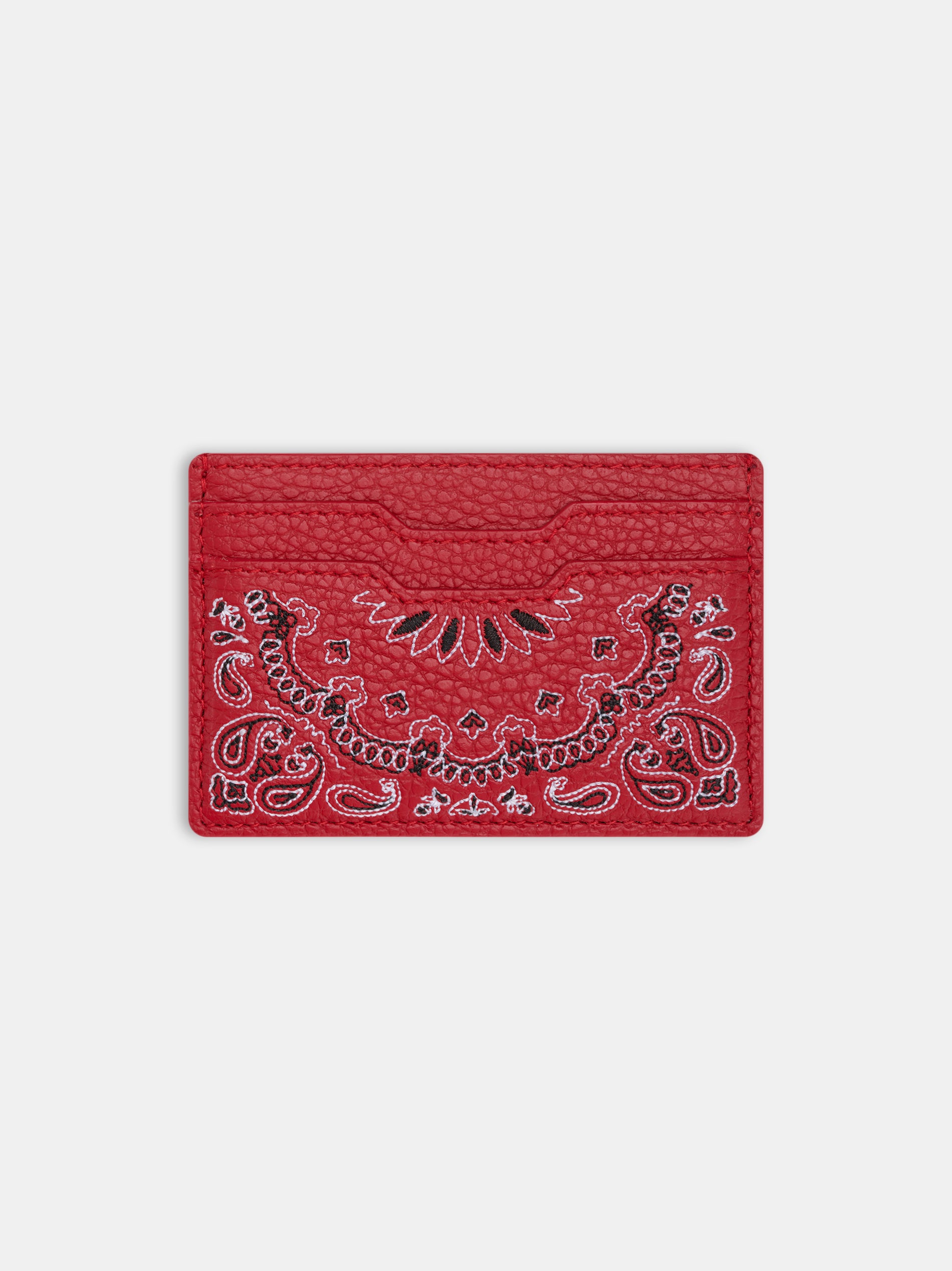 Product BANDANA CARD HOLDER - Red featured image