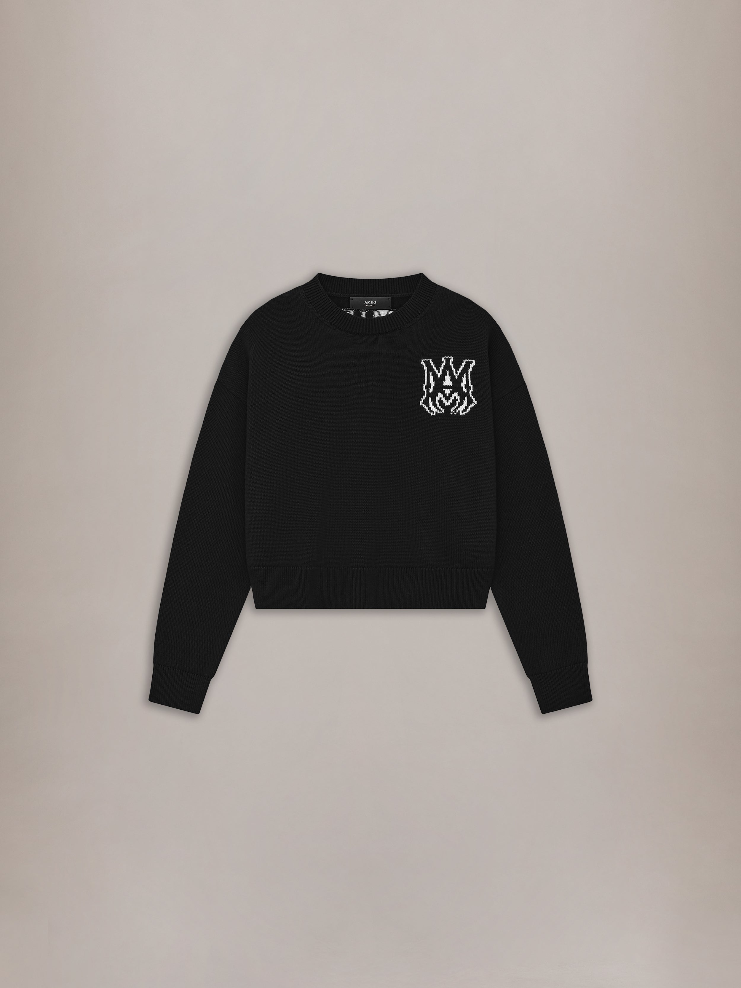 AMIRI ブラック トレーナー WOMEN - WOMEN'S WOMEN'S MA CREW - BLACK | AMIRI