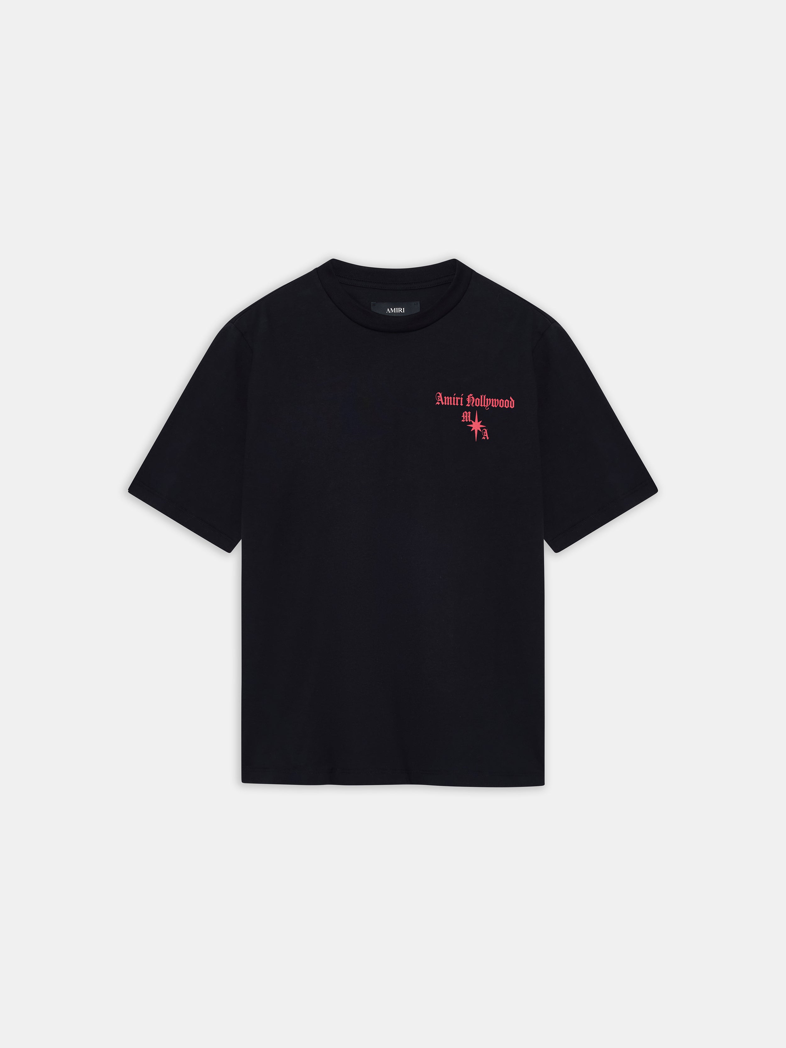 AMIRI HOLLYWOOD GOTHIC TEE - BLACK | AMIRI