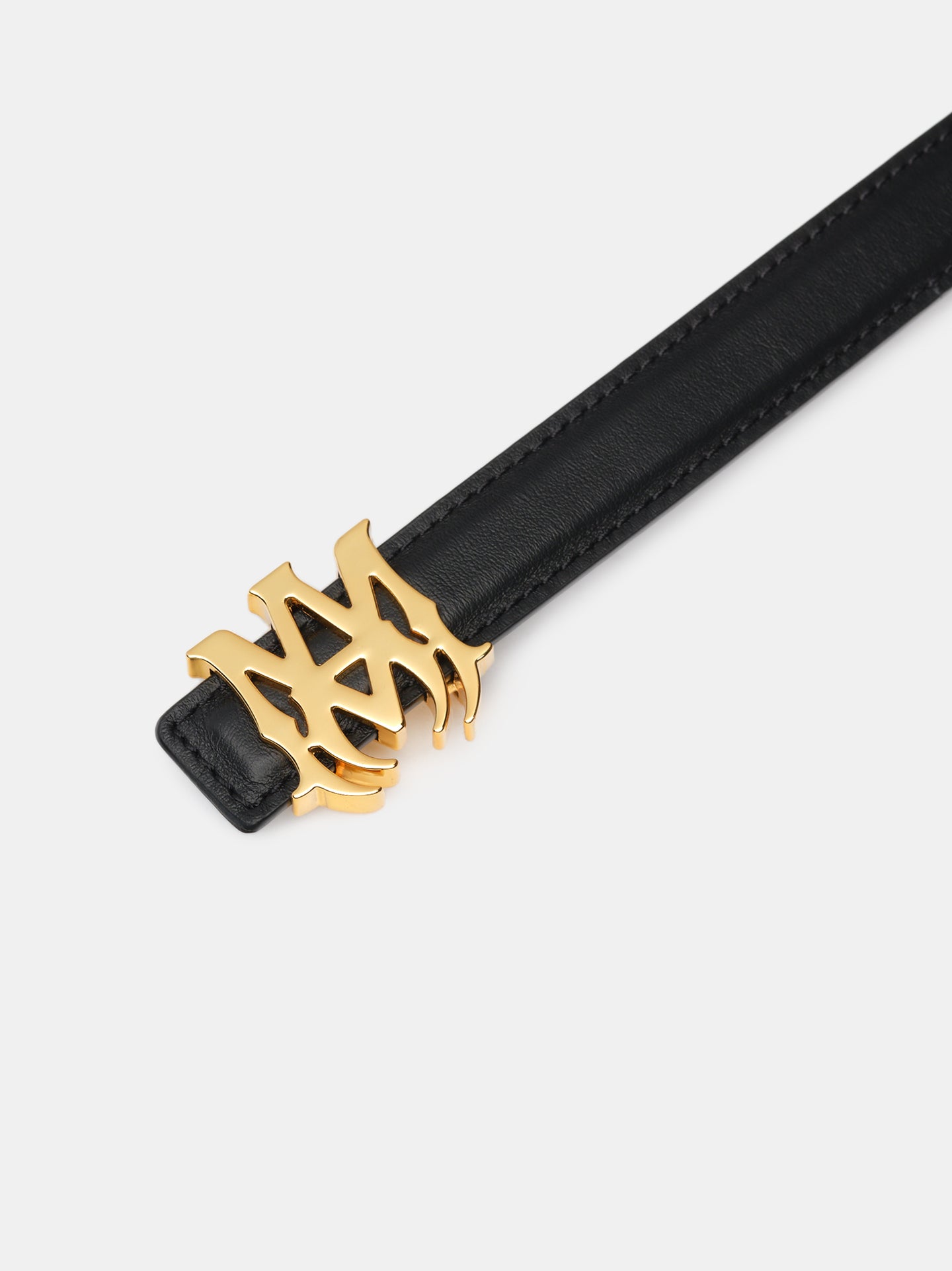 View 3 - MA 2 CM BELT - Gold - AMIRI