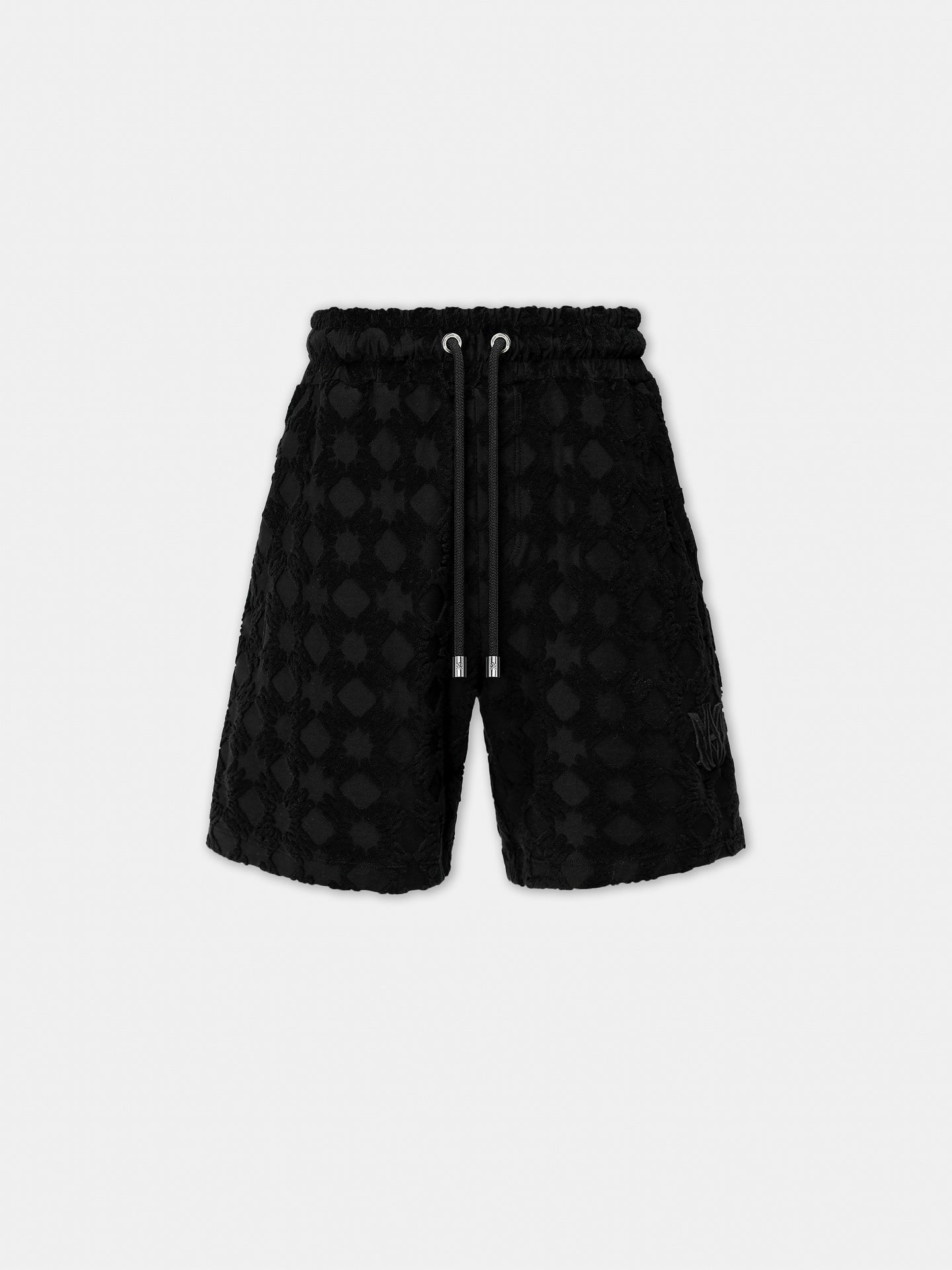 View 3 - MA QUAD TOWELING SHORT - Black - AMIRI