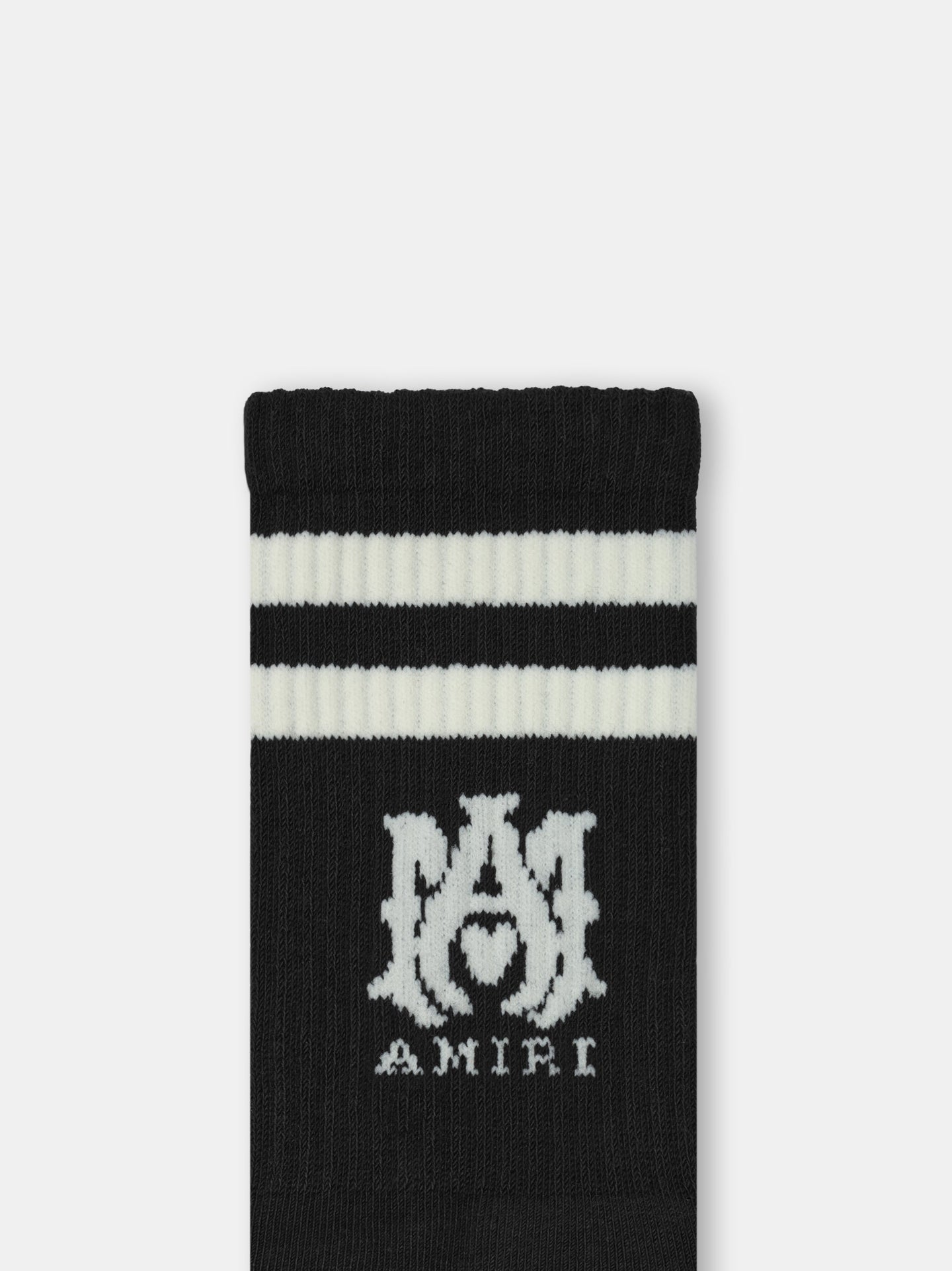 View 3 - KIDS - KIDS' MA STRIPE SOCKS - Black - AMIRI