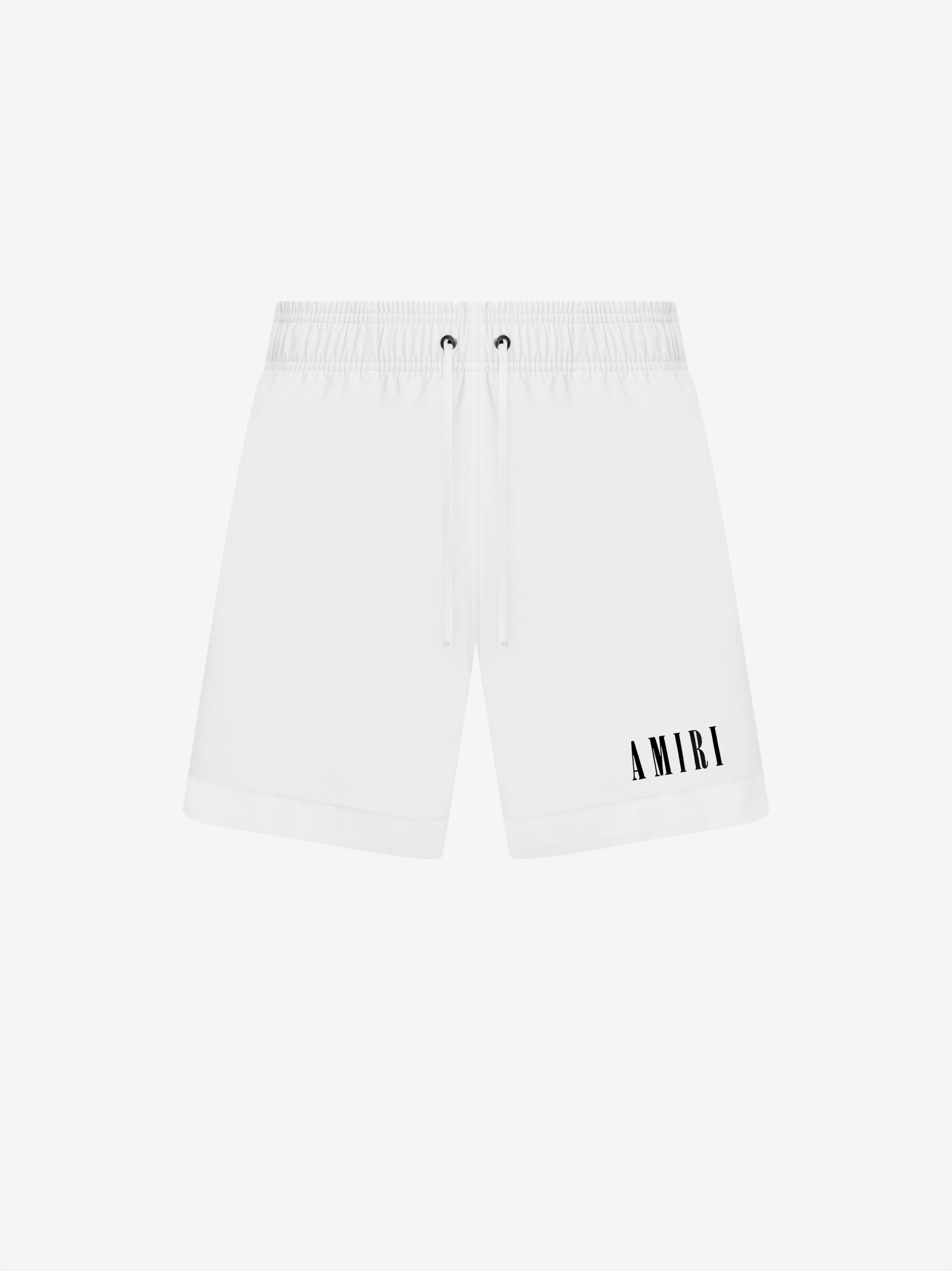 CORE LOGO SWIM TRUNKS WHITE AMIRI