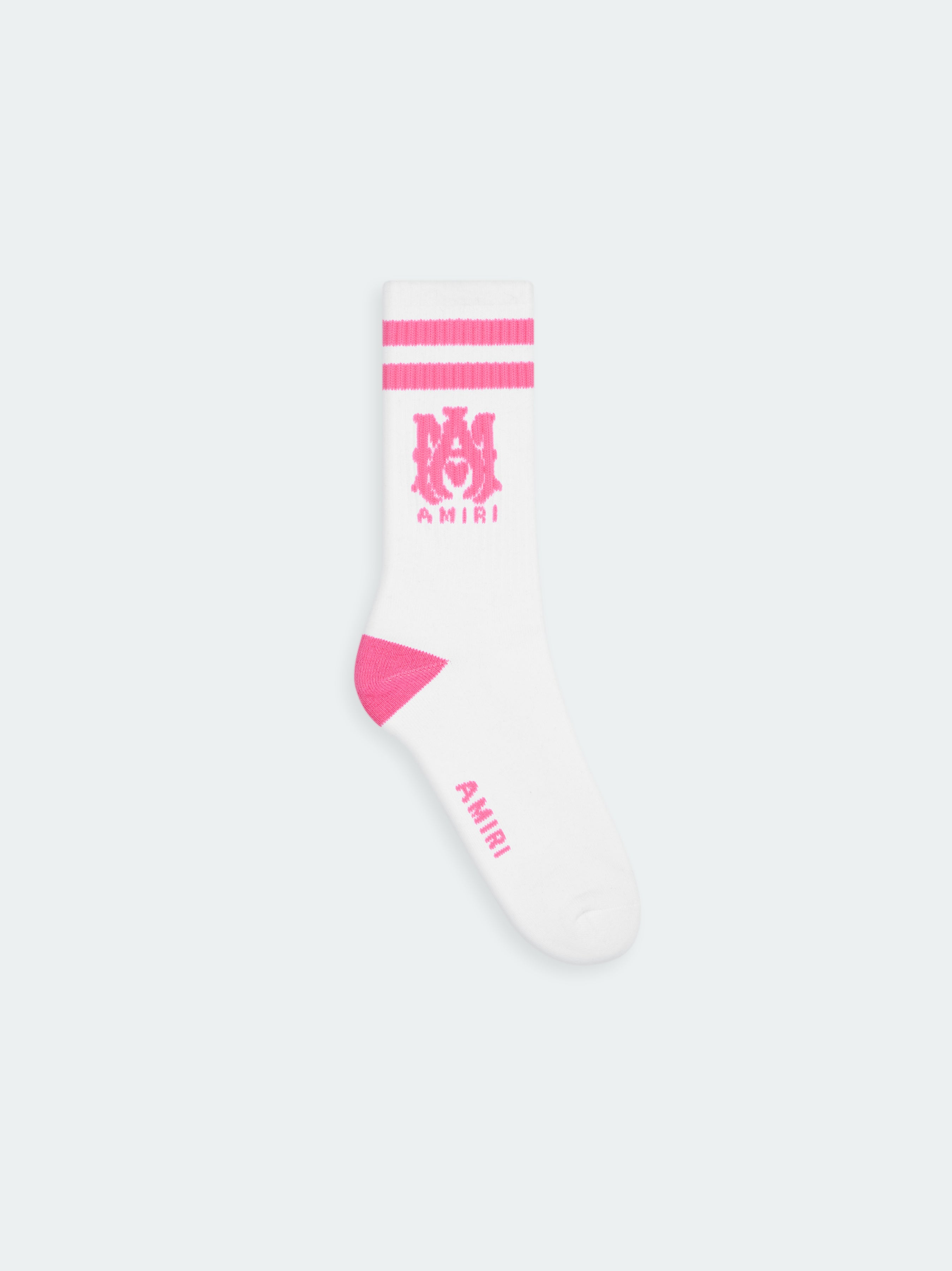 Product KIDS - MA STRIPE SOCK - White/Pink featured image