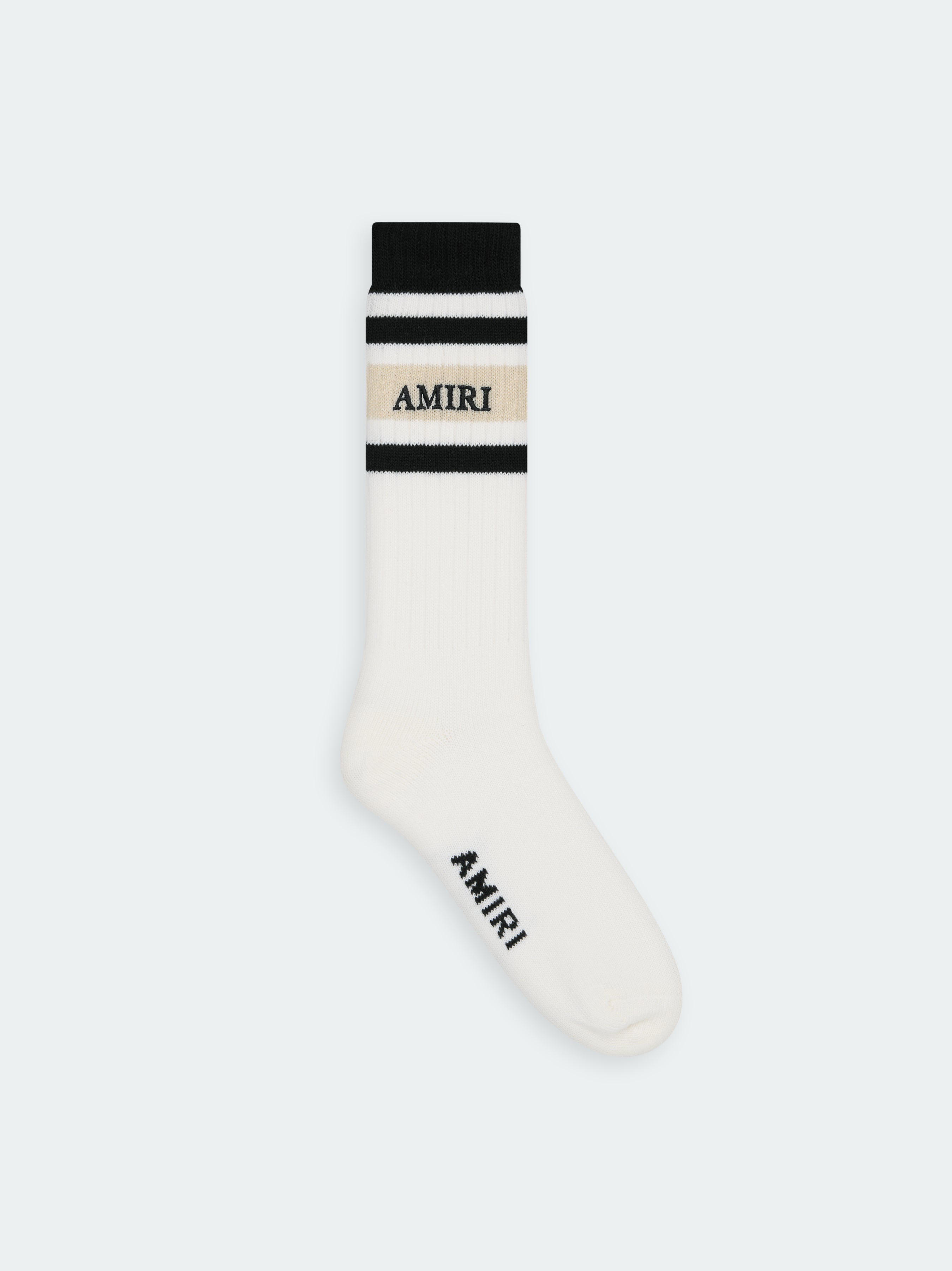 Product AMIRI STACK STRIPE CHUNKY SOCK - Birch featured image