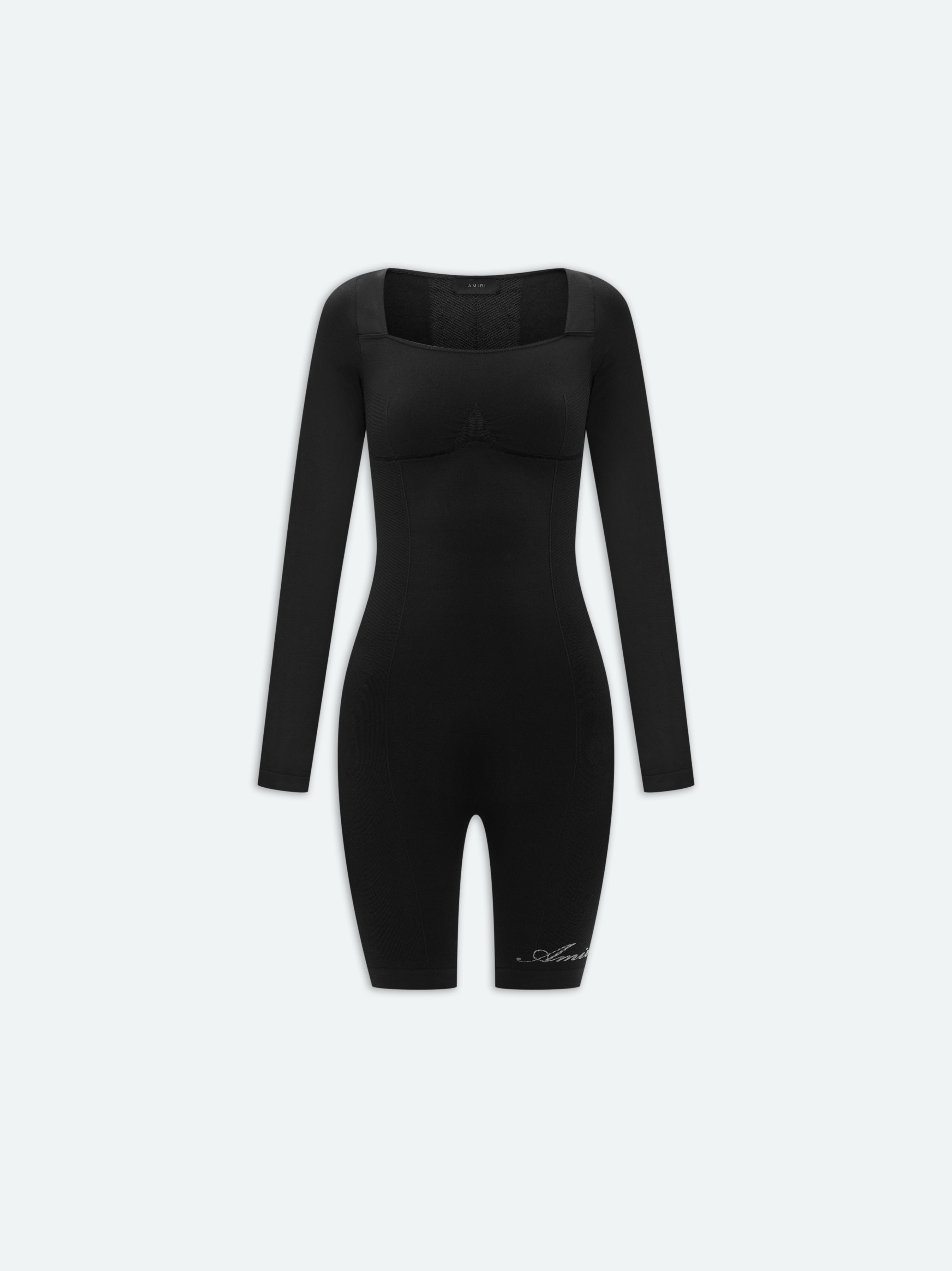 Product WOMEN - SEAMLESS BODYSUIT - Black featured image