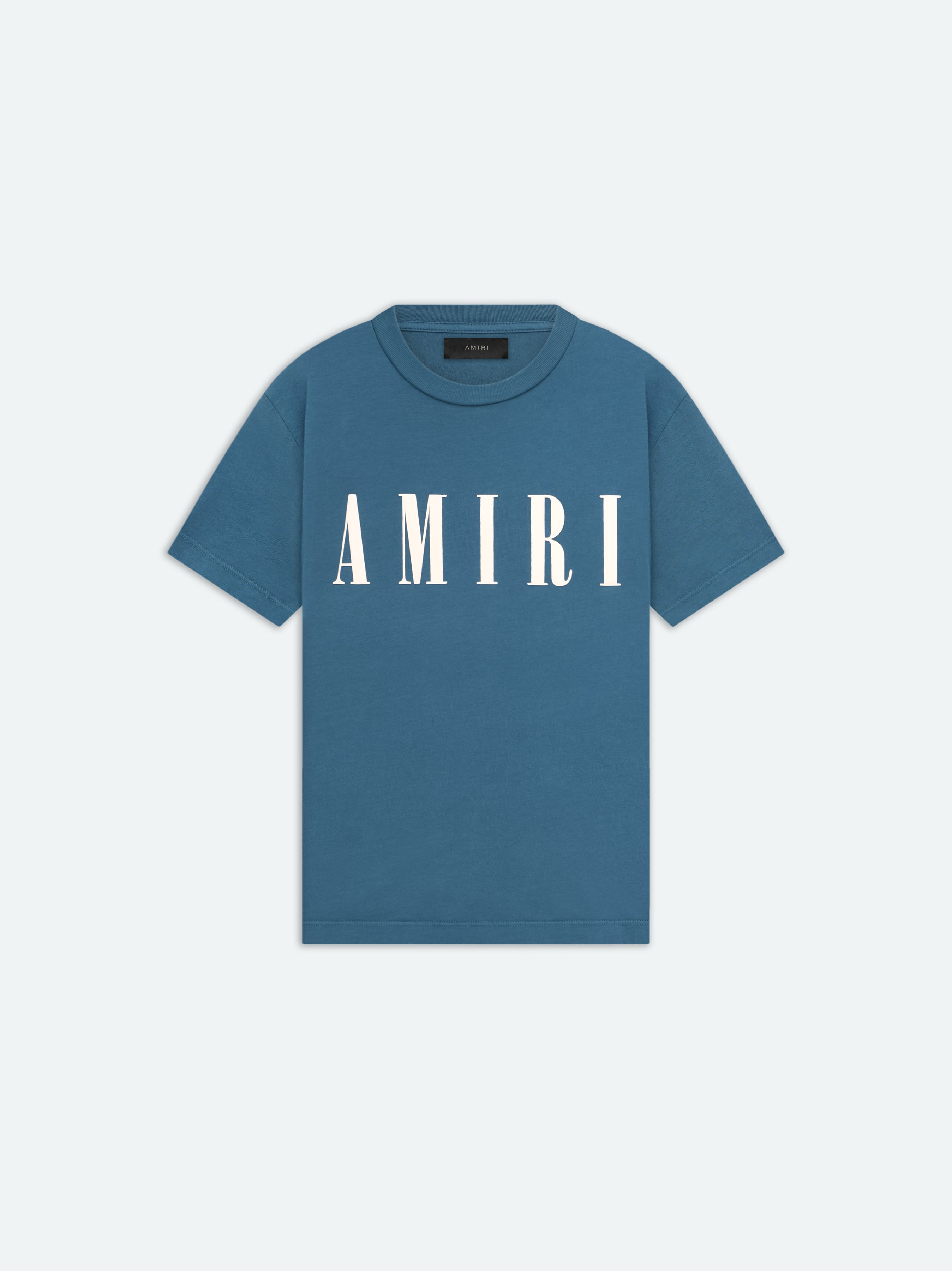 Product WOMEN - CORE LOGO SLIM FIT TEE - Blue featured image