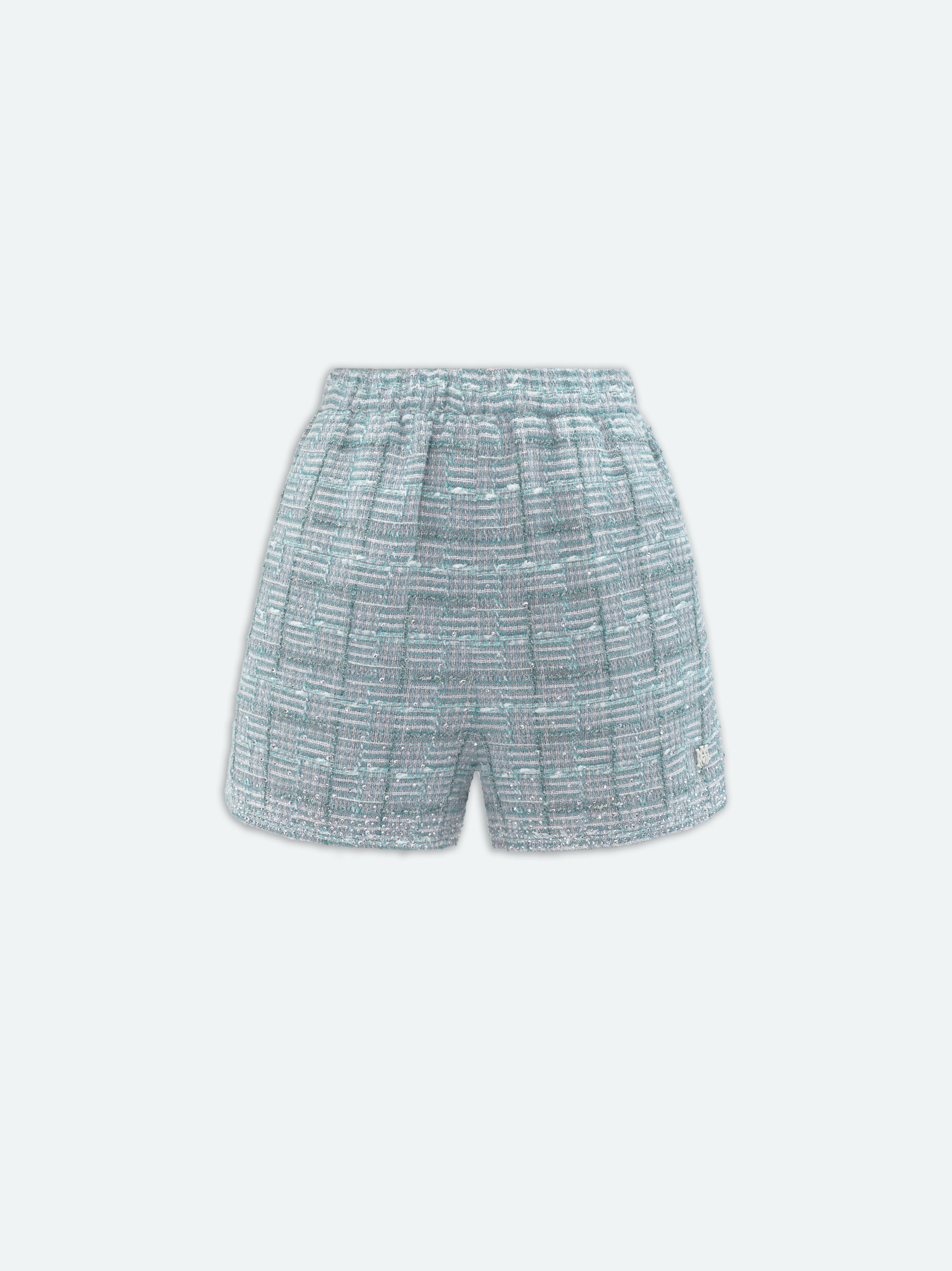 Product WOMEN - CRYSTAL BOUCLE SHORT - Green featured image