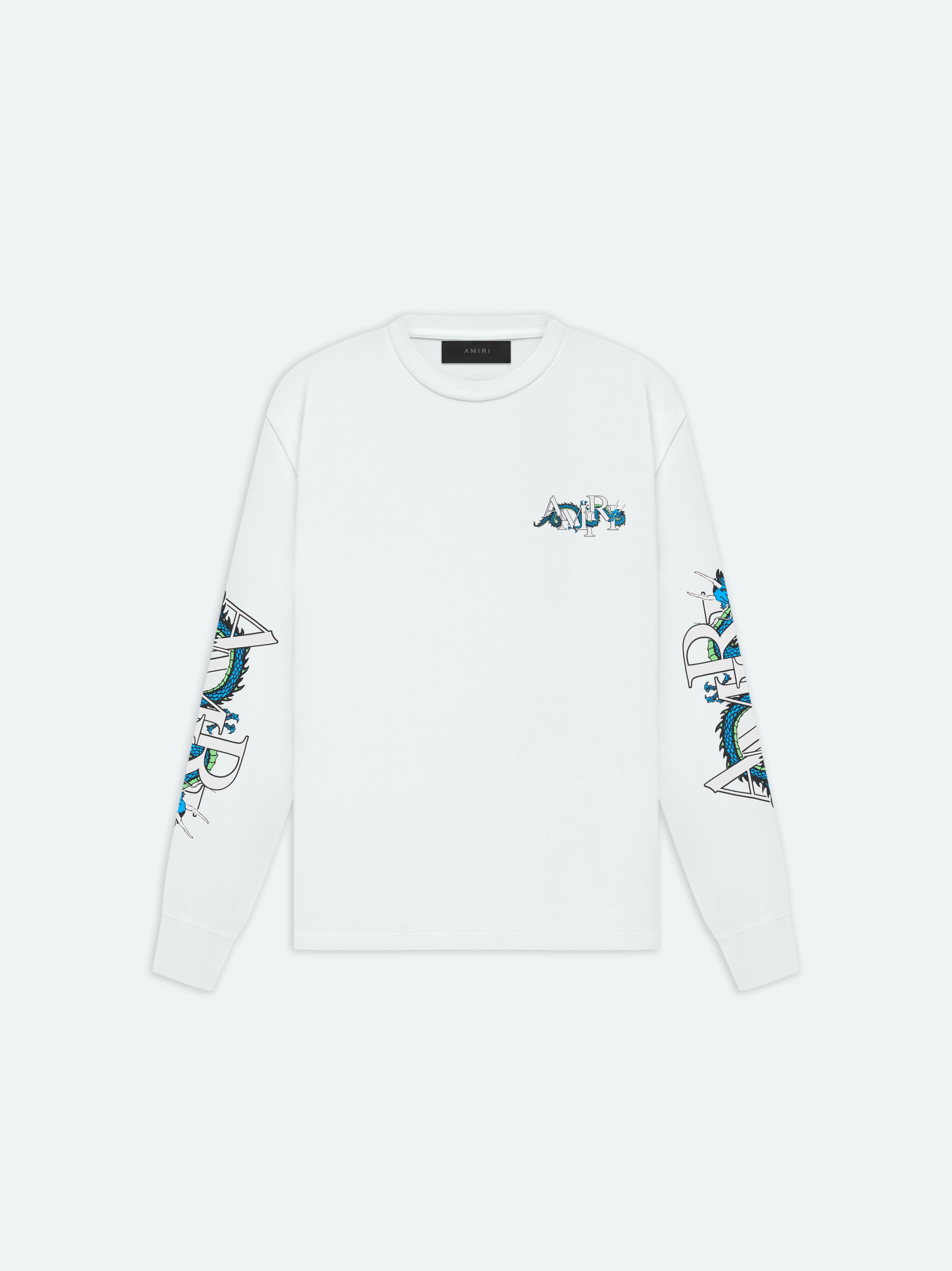Product LUNAR NEW YEAR DRAGON LONG SLEEVE TEE - White featured image