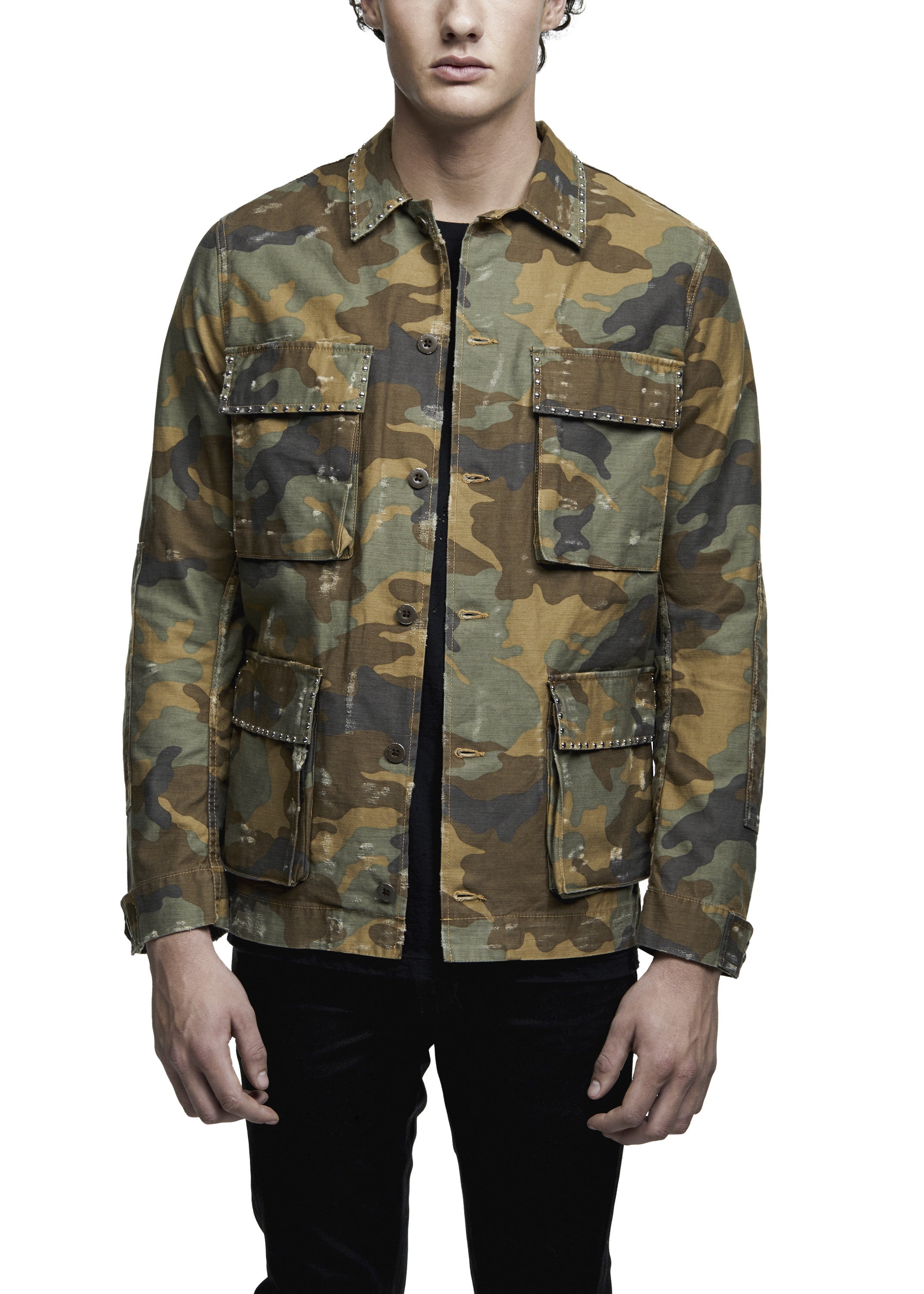 Amiri on sale camo jacket