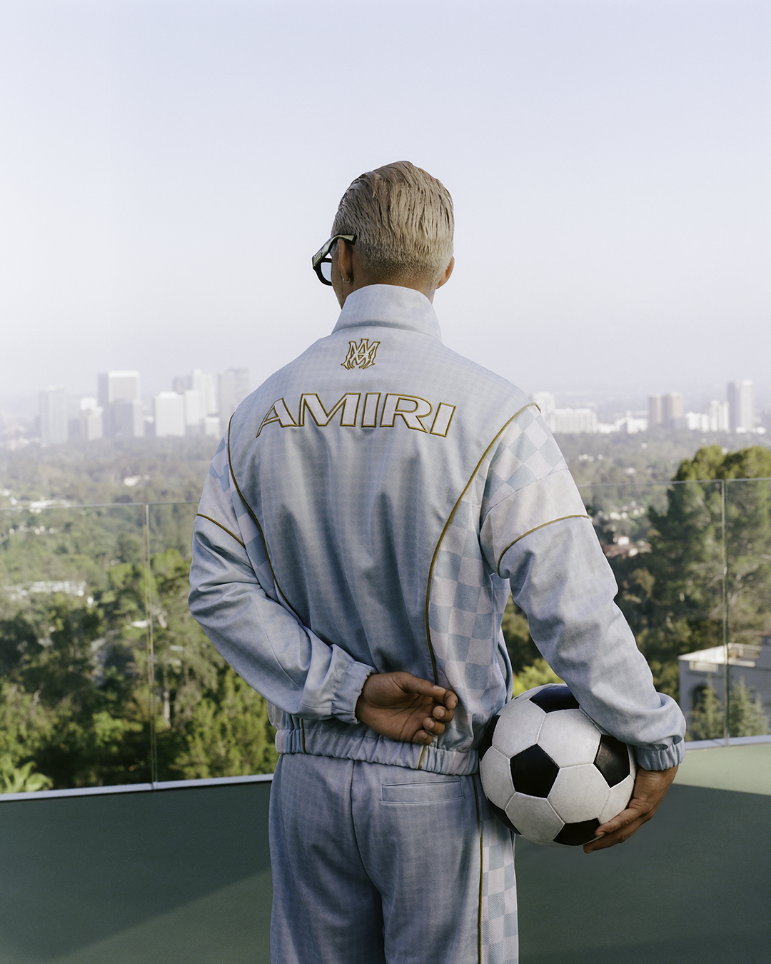 AMIRI SPORT TRACK JACKET - Sky - AMIRI