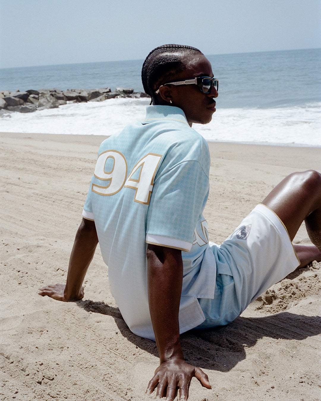 AMIRI SPORT 94 JERSEY - Sky - AMIRI