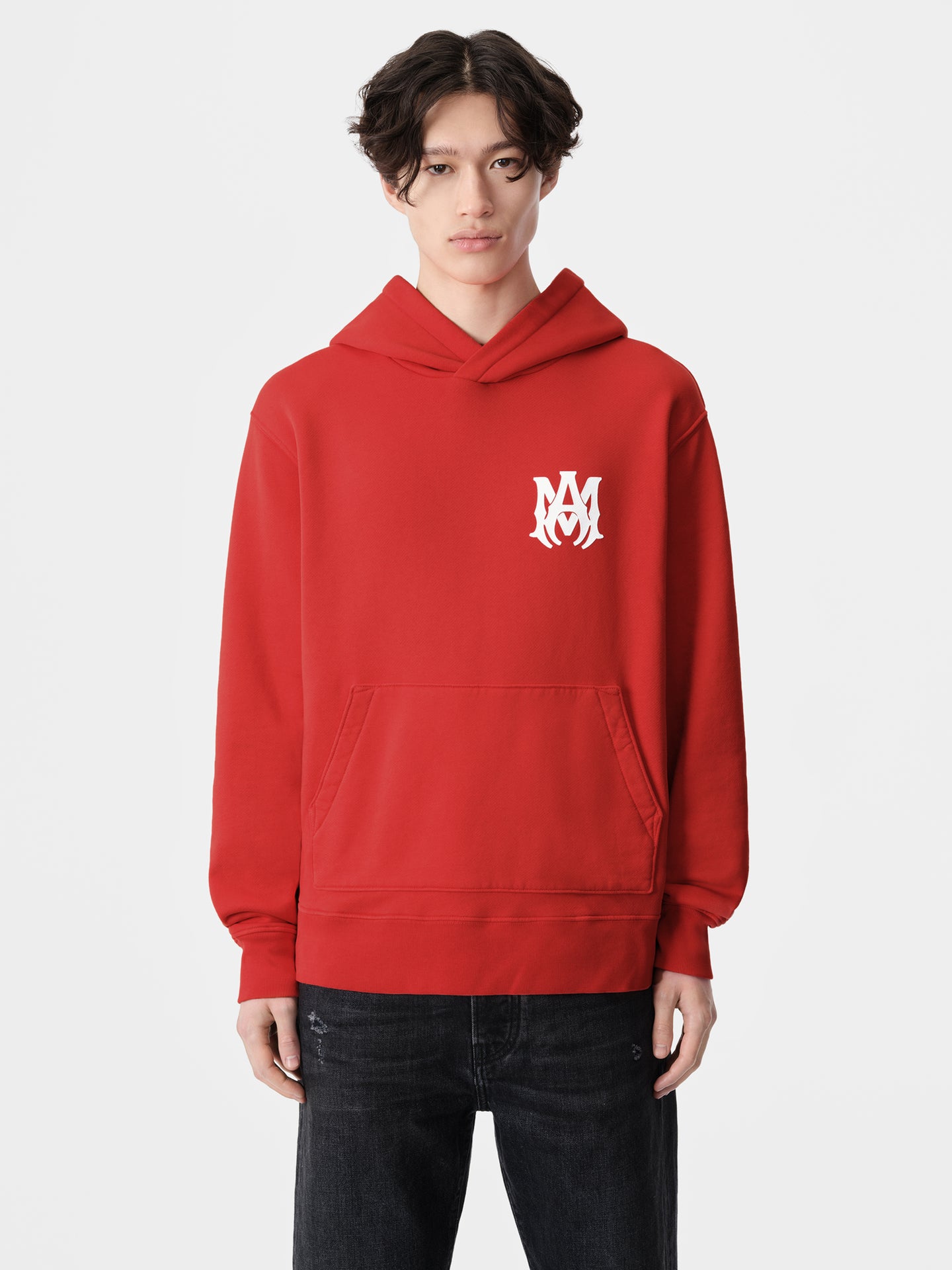 MA CORE LOGO HOODIE - Red