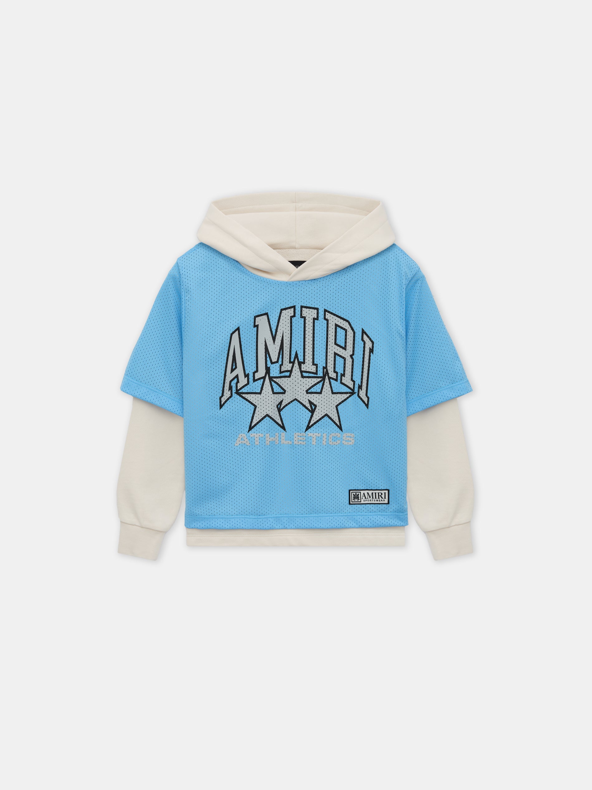 Product KIDS - KIDS' AMIRI STAR HOODIE - Ocean Sky featured image