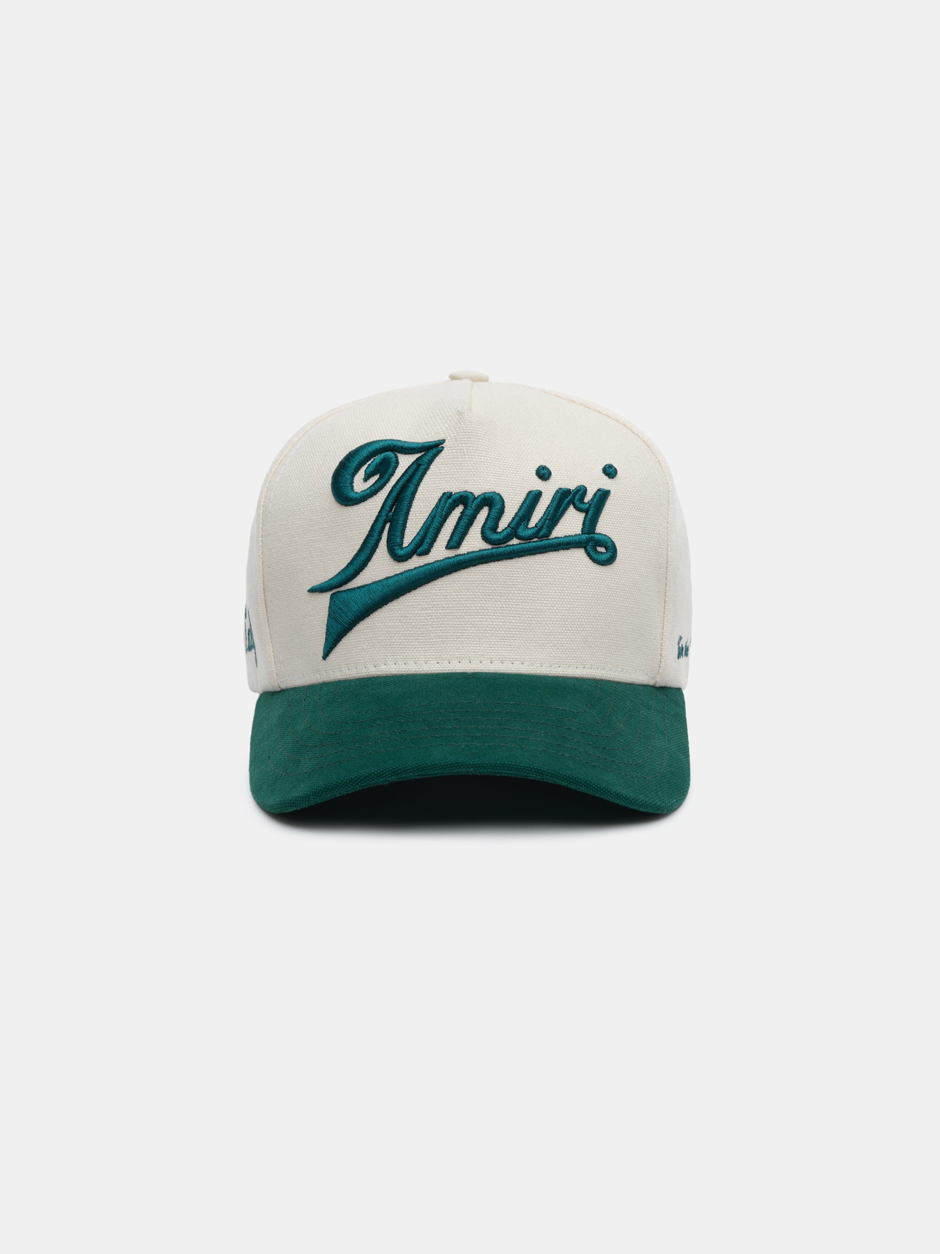 Product AMIRI TWO TONE CANVAS HAT - Evergreen featured image