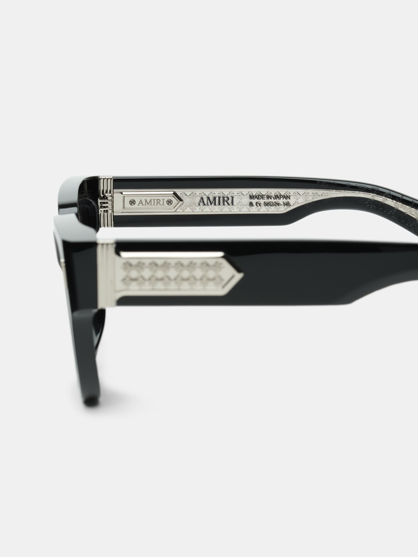 MULHOLLAND SUNGLASSES - Black Silver - AMIRI