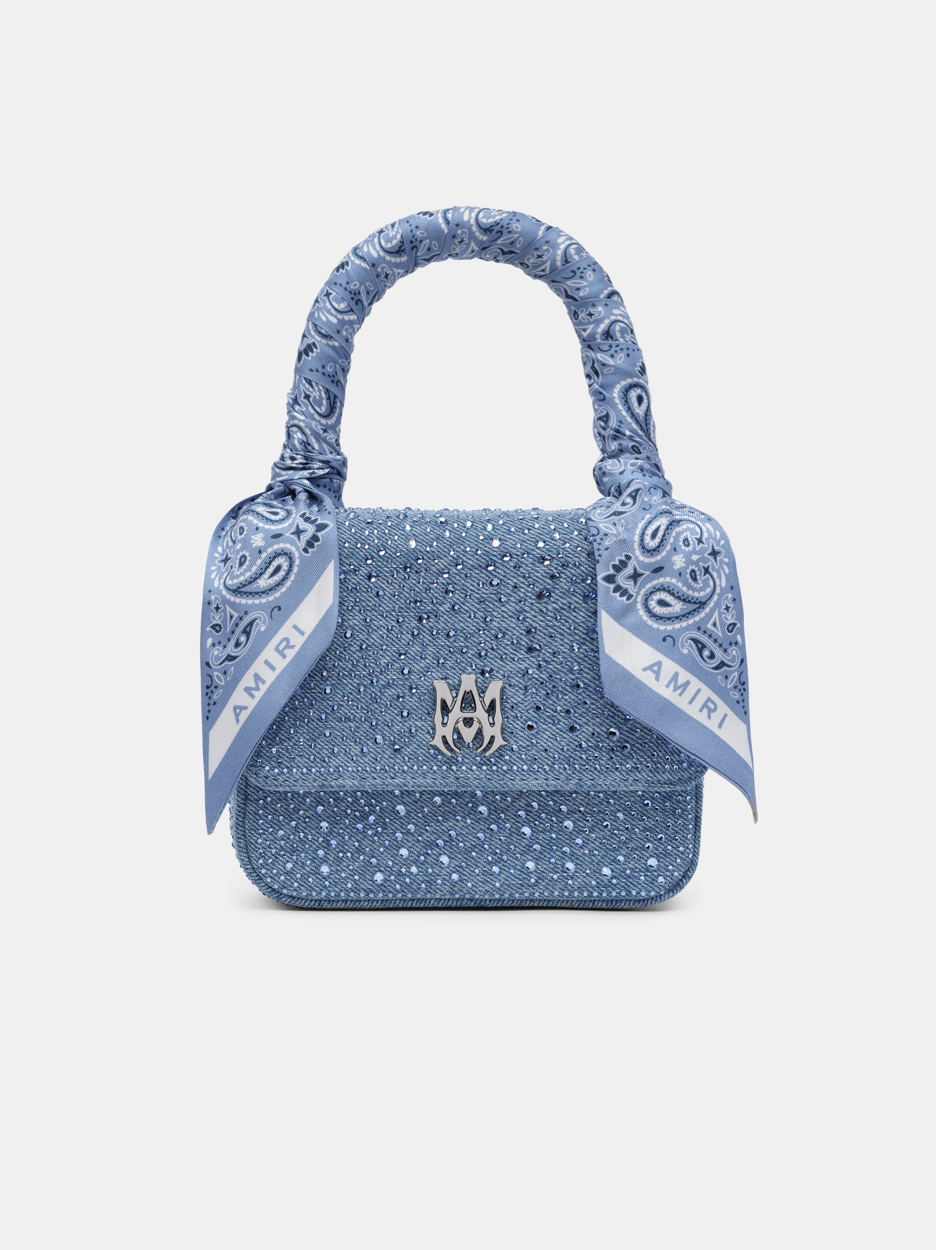 Product WOMEN - CRYSTAL DENIM MICRO MA BAG - True Blue featured image