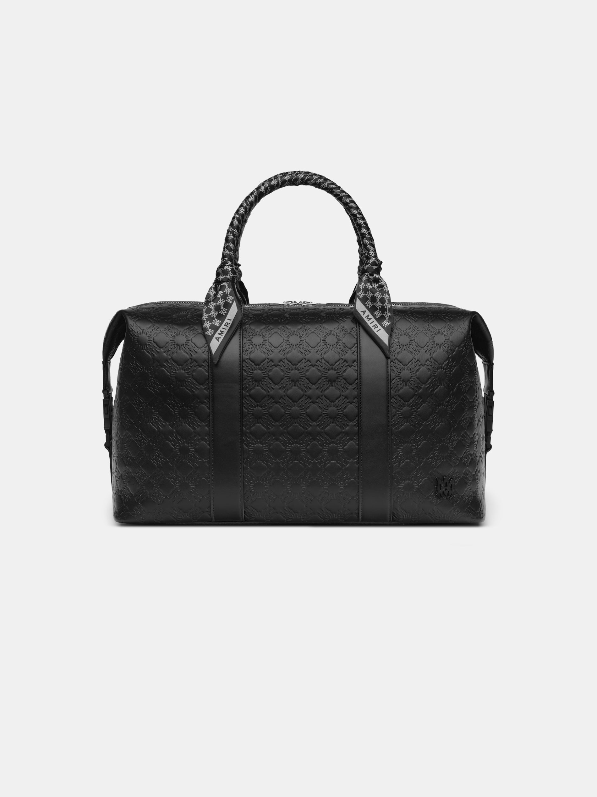 Product MA QUAD LEATHER DUFFLE BAG - Black featured image