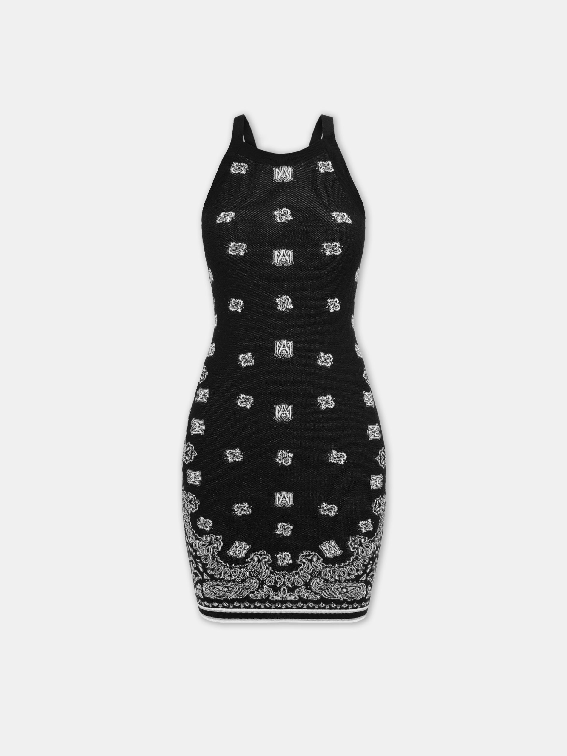 Product WOMEN - WOMEN'S BANDANA DRESS - Black featured image