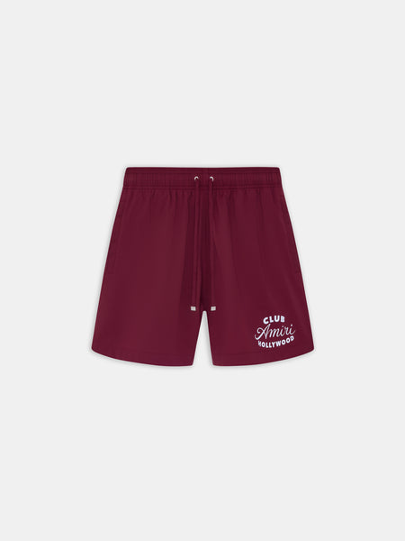 CLUB AMIRI SWIM TRUNK - WINE | AMIRI