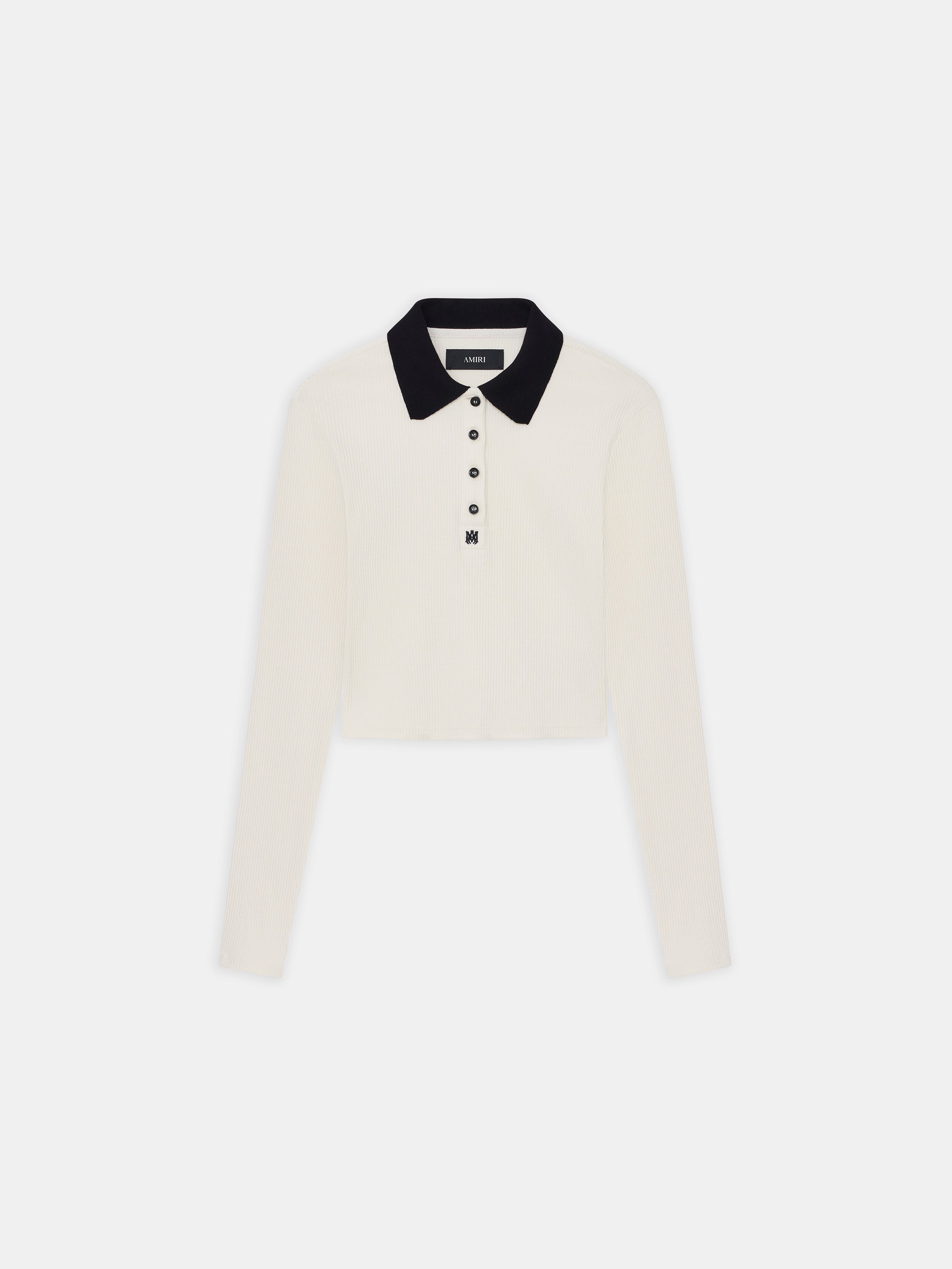 Product WOMEN - WOMEN'S MA LONG SLEEVE POLO - ALABASTER featured image