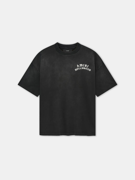 AMIRI HOLLYWOOD OVERSIZED TEE - Black - AMIRI