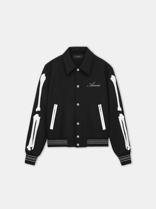 BONES JACKET - Black White