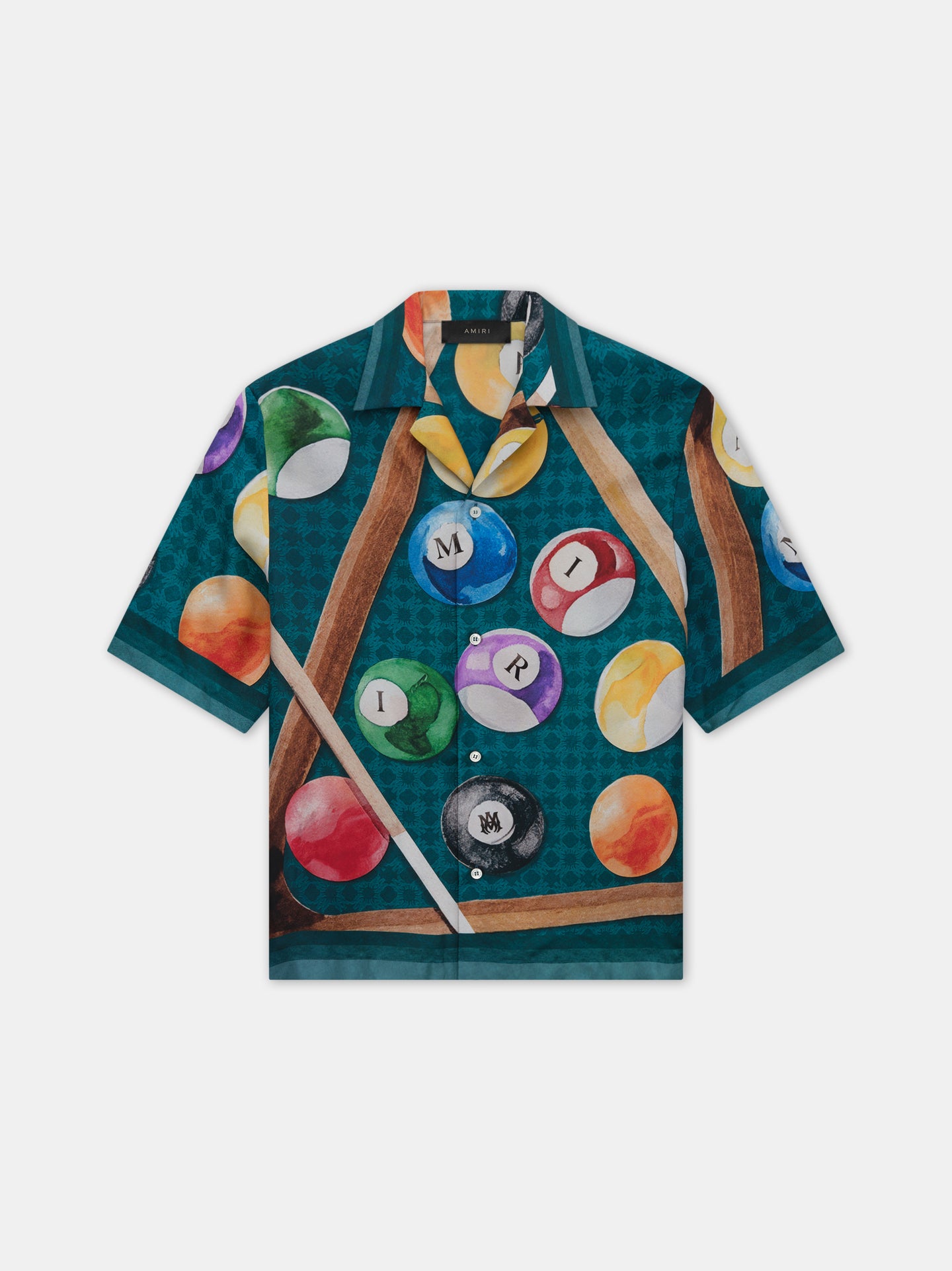 BILLIARDS BOWLING SHIRT - Evergreen