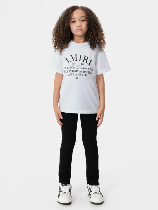 KIDS - KIDS' AMIRI ARTS DISTRICT TEE - White - AMIRI