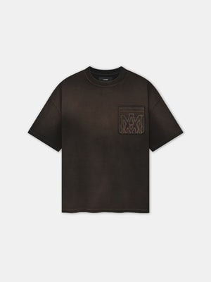 MA OUTLINE OVERSIZED TEE - Black - AMIRI