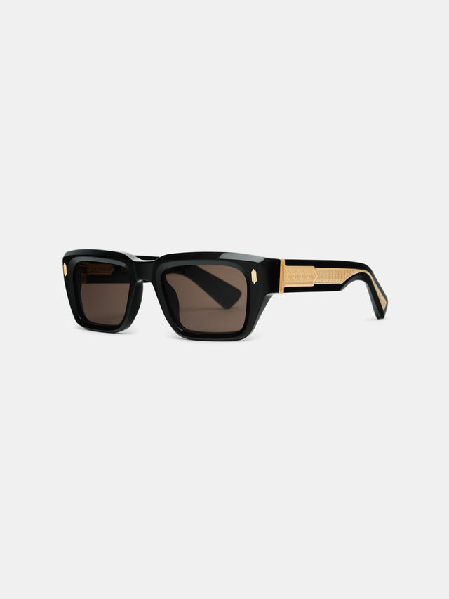 HOLLYWOOD SUNGLASSES - Black Gold - AMIRI