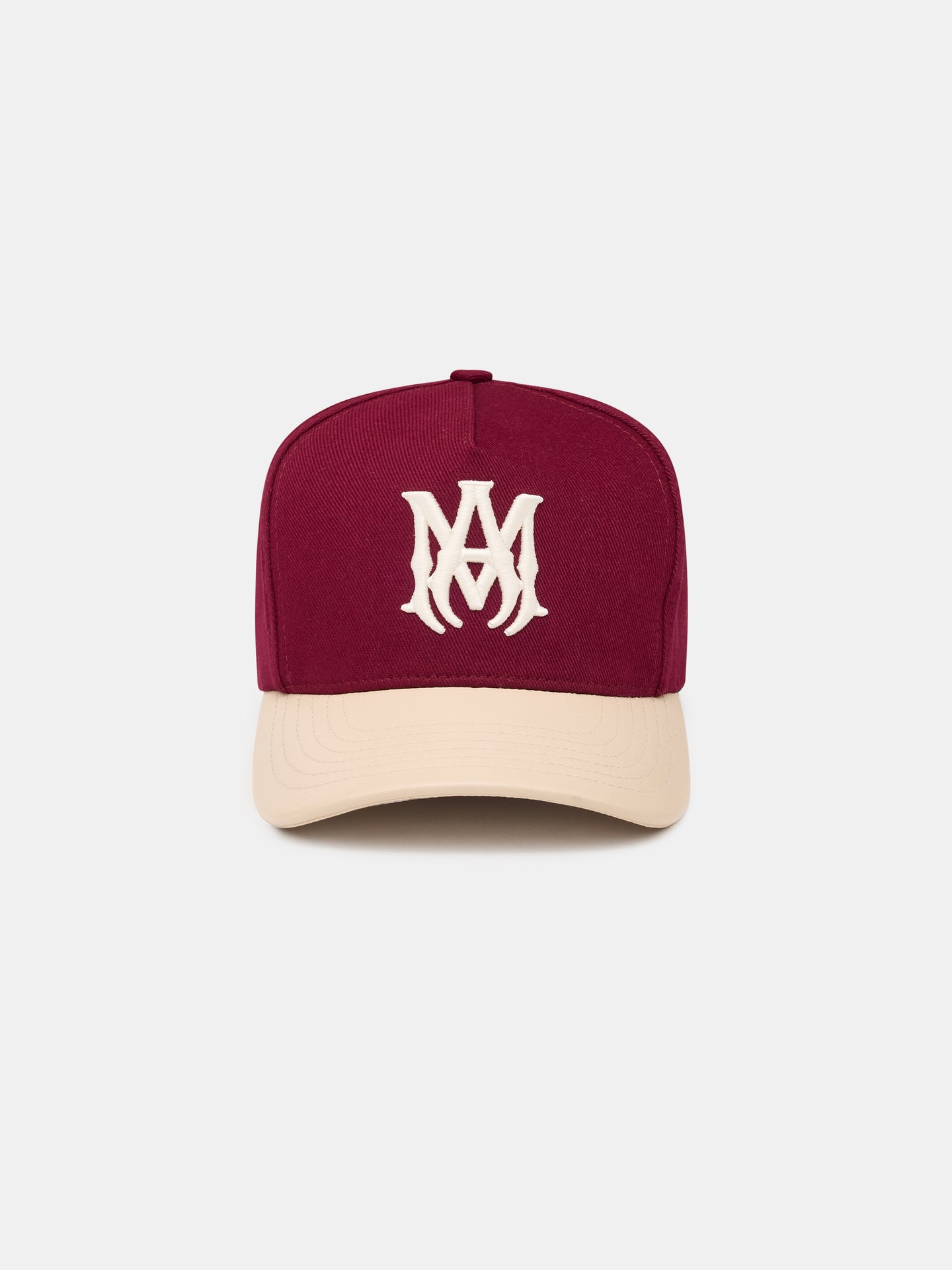 TWO TONE CANVAS HAT - WINE - AMIRI