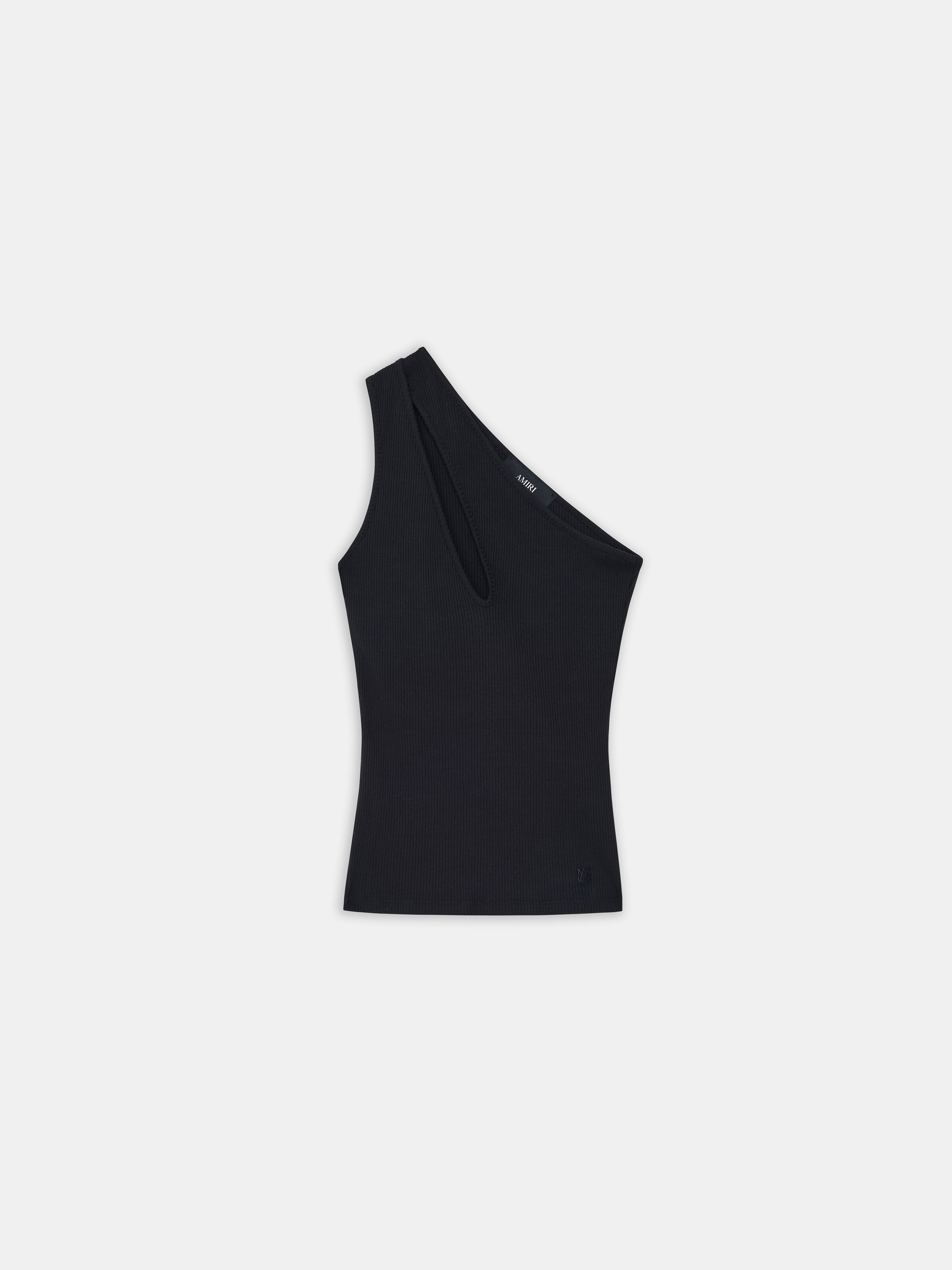 Product WOMEN - WOMEN'S MA ASYMMETRIC TOP - BLACK featured image