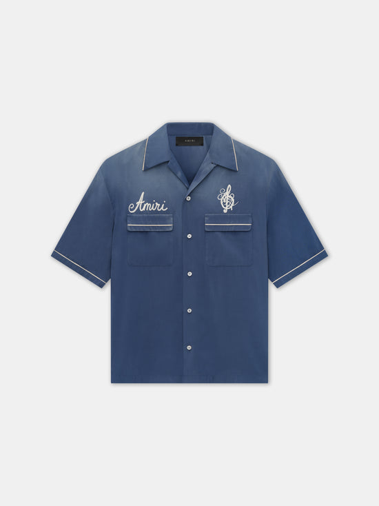 SATURDAY NIGHT CAMP SHIRT - Navy