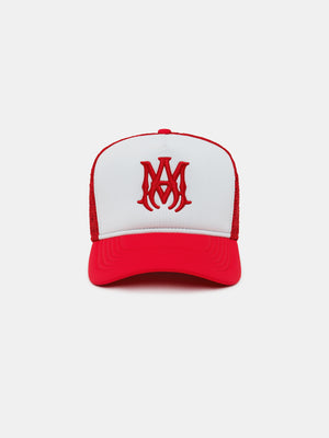 MA TWO TONE TRUCKER HAT - Red - AMIRI