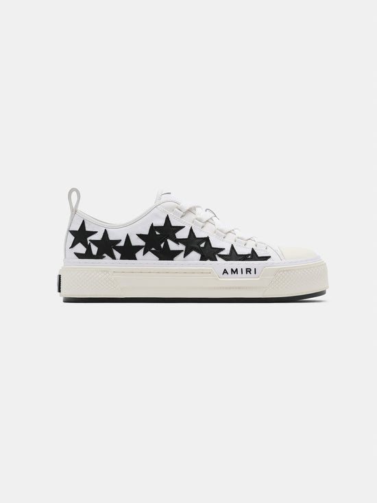 STARS COURT LOW - White Black - AMIRI