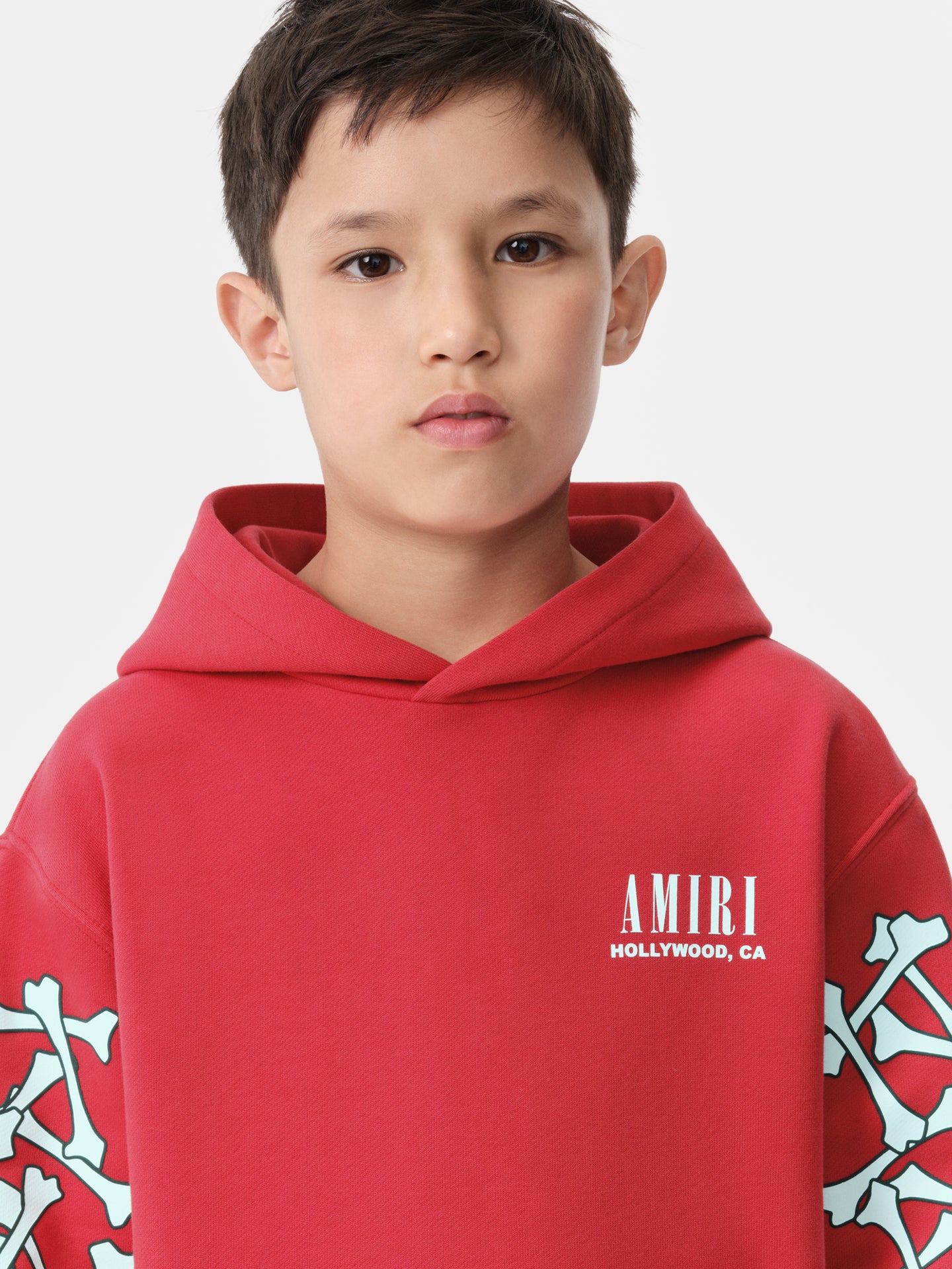 KIDS - KIDS' BONES HOODIE - Red