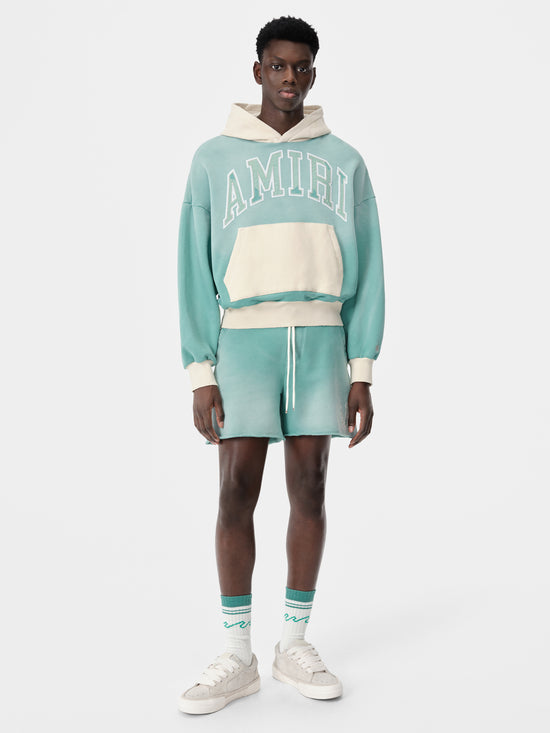 AMIRI VINTAGE COLLEGIATE SHORT - Sea Blue