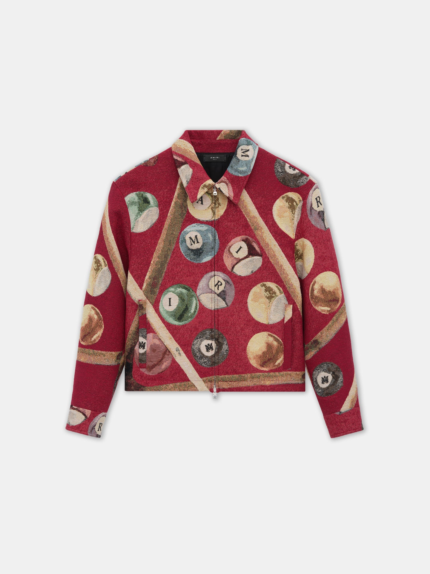 BILLIARDS TAPESTRY BLOUSON - Deep Red