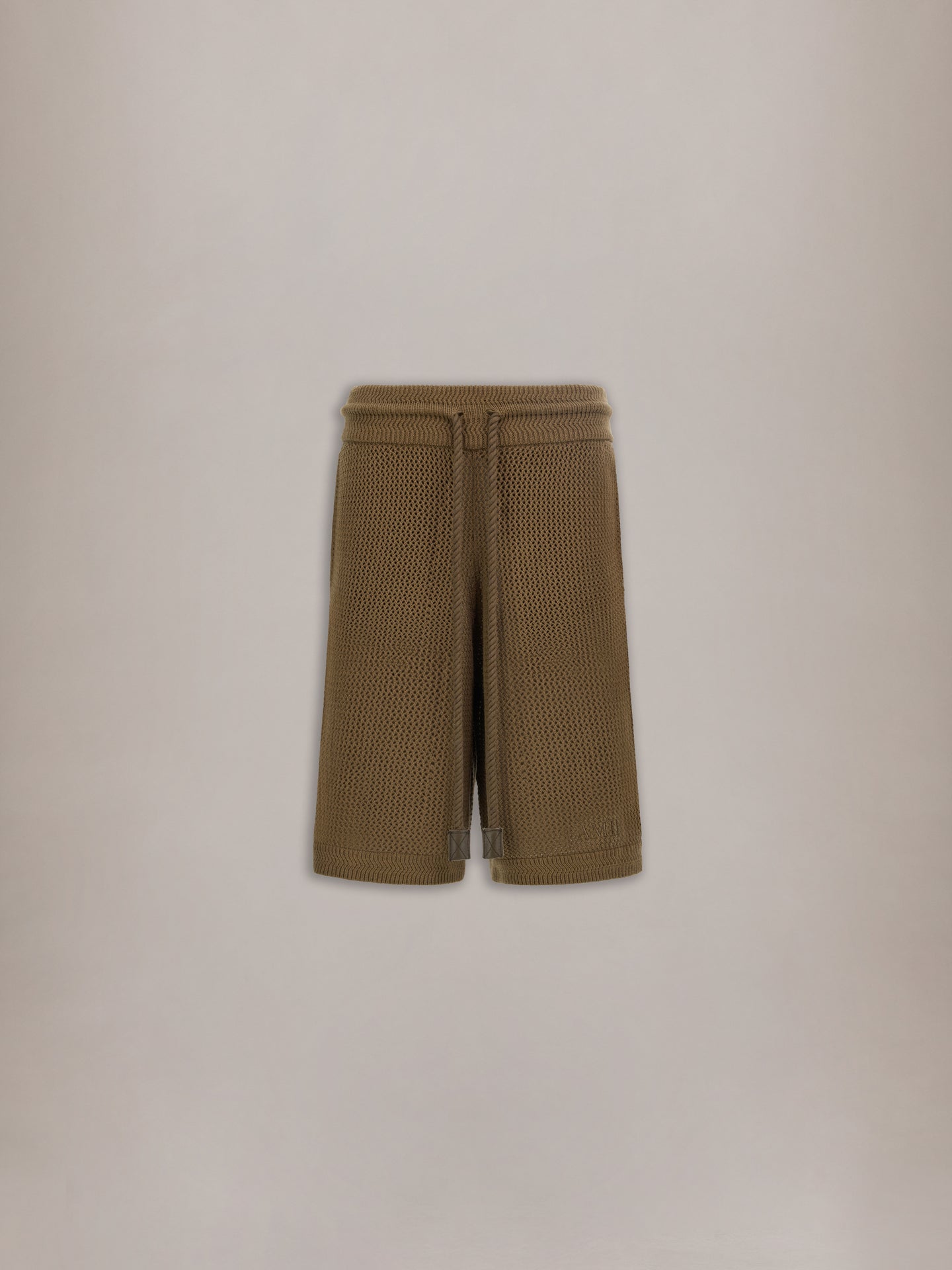 AMIRI CROCHET MESH SHORT - Espresso - AMIRI