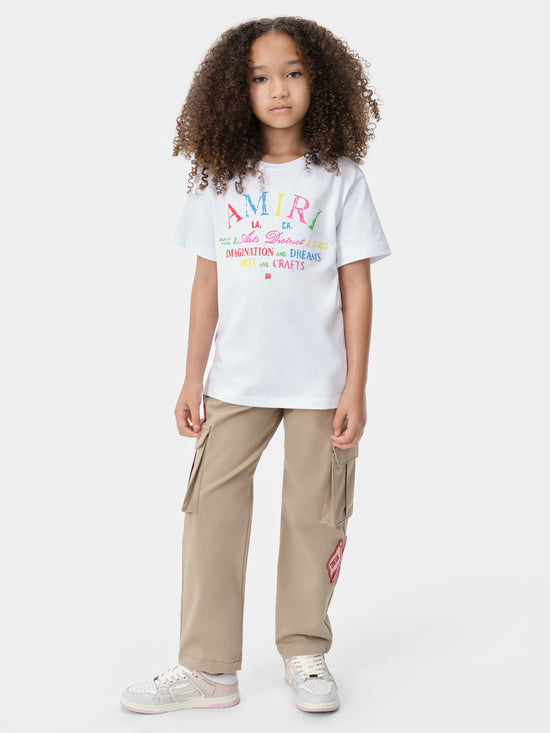 KIDS - KIDS' DREAM TEAM CARGO CHINO - Warm Taupe