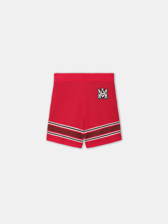 KIDS - KIDS' MA STRIPE SHORT - Red