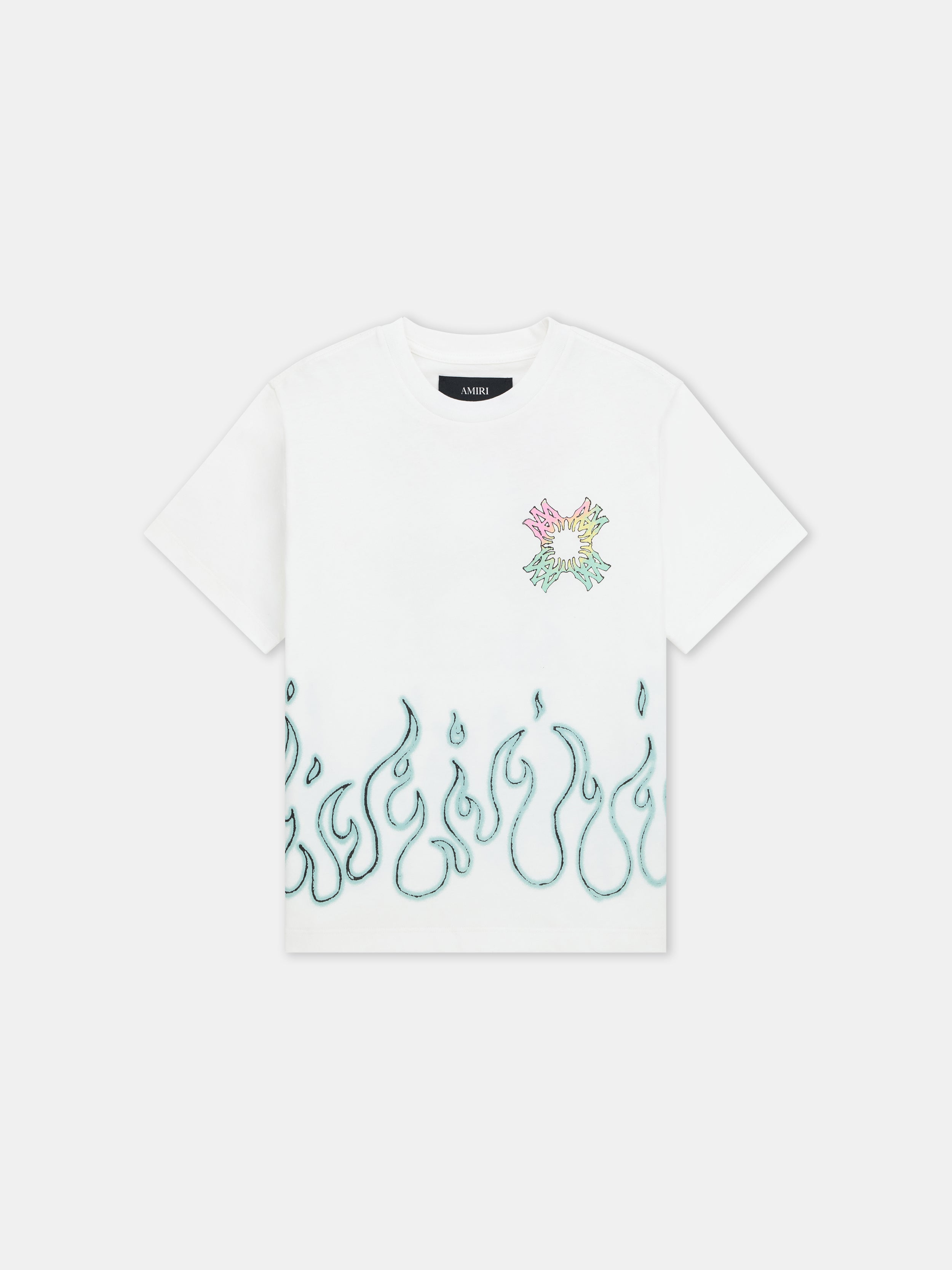Product KIDS - KIDS' MA QUAD FLAMES OVERSIZED TEE - Ivory featured image