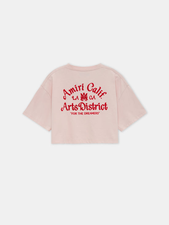 WOMEN - WOMEN'S ARTS DISTRICT CROPPED TEE - Pale Peach