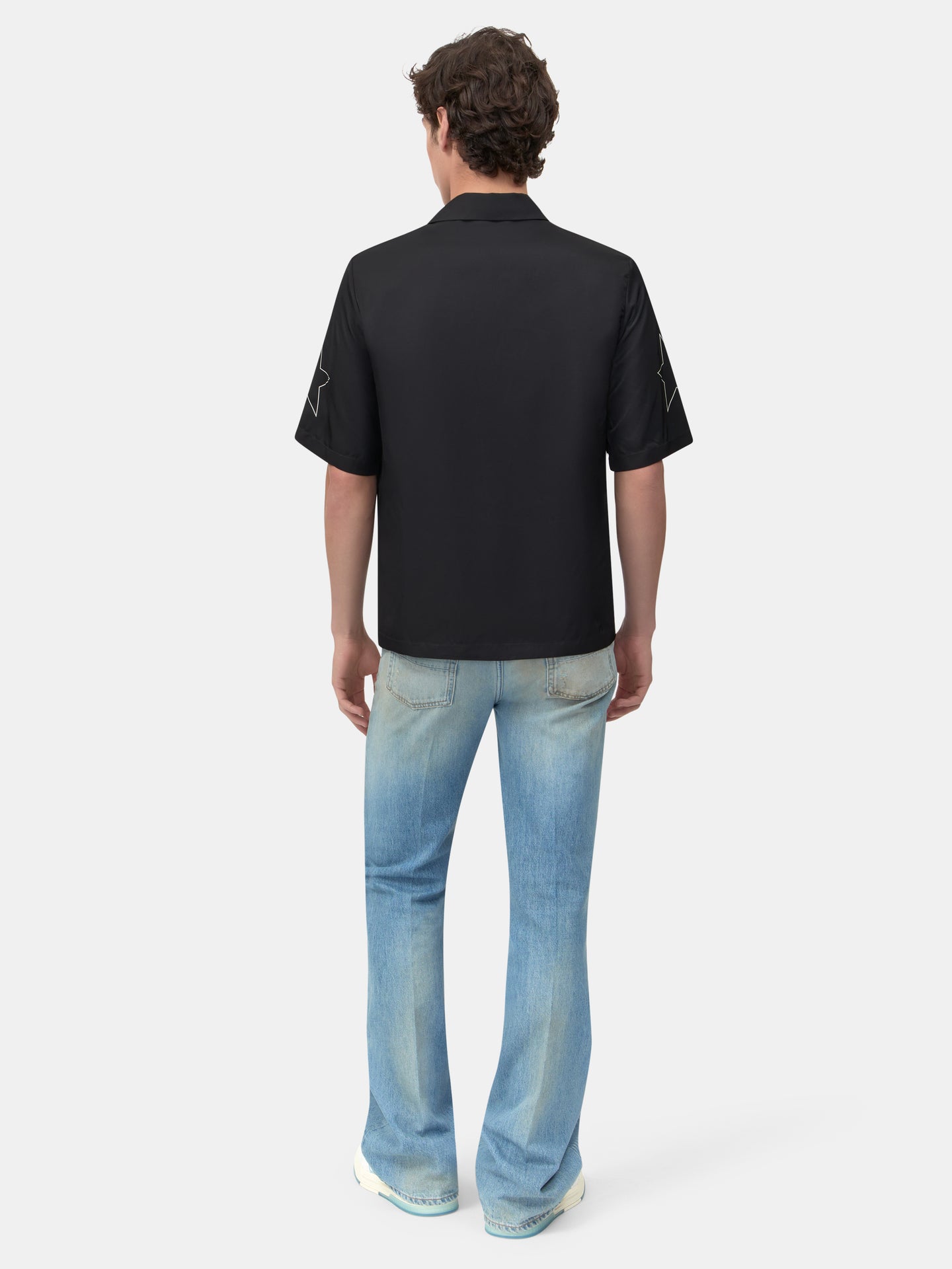 AMIRI SPORT CAMP SHIRT - Black - AMIRI
