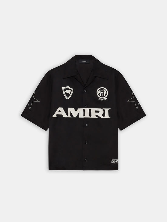 AMIRI SPORT CAMP SHIRT - Black - AMIRI