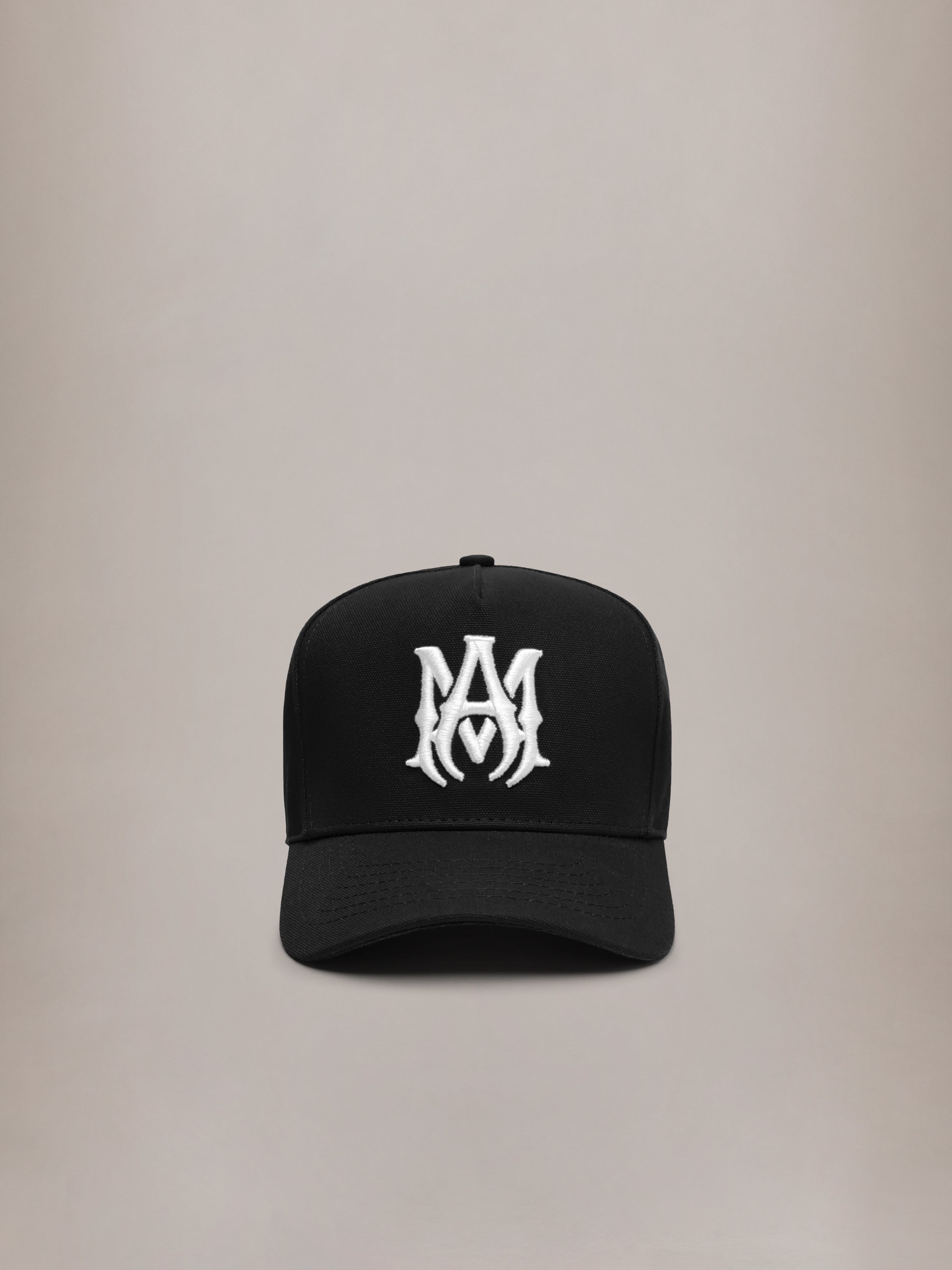 新品 AMIRI Canvas MA Quadロゴメッシュ キャップ MA QUAD JACQUARD HAT - Black | AMIRI